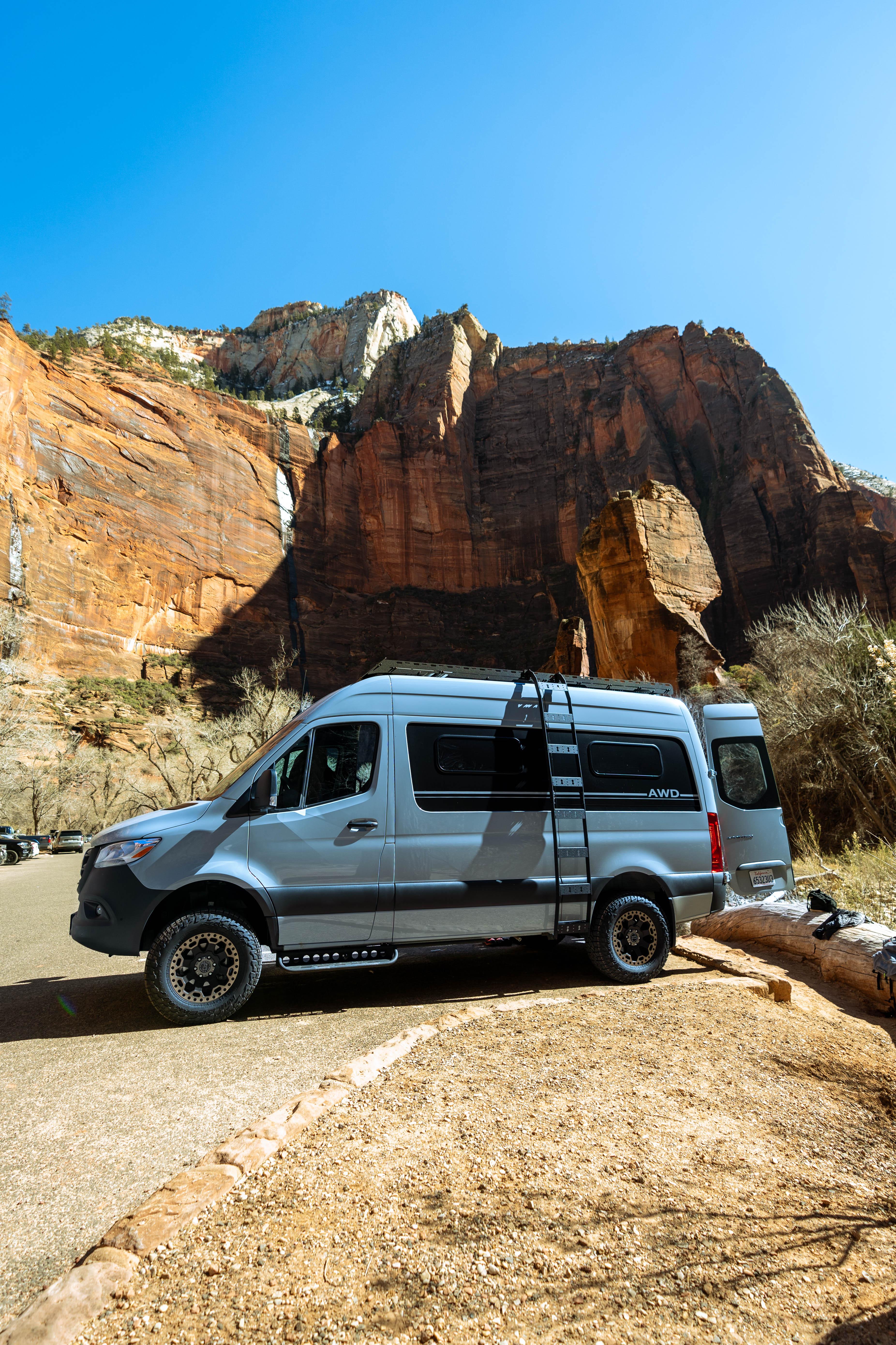 SANDY VANS SPRINTER HIGH ROOF MODULAR SIDE LADDER