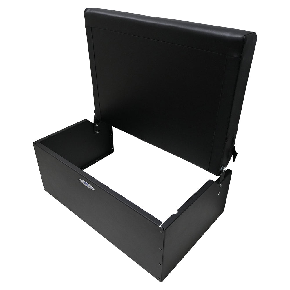 RB Components 34-Inch Folding Bench - Carbon Fiber Vinyl