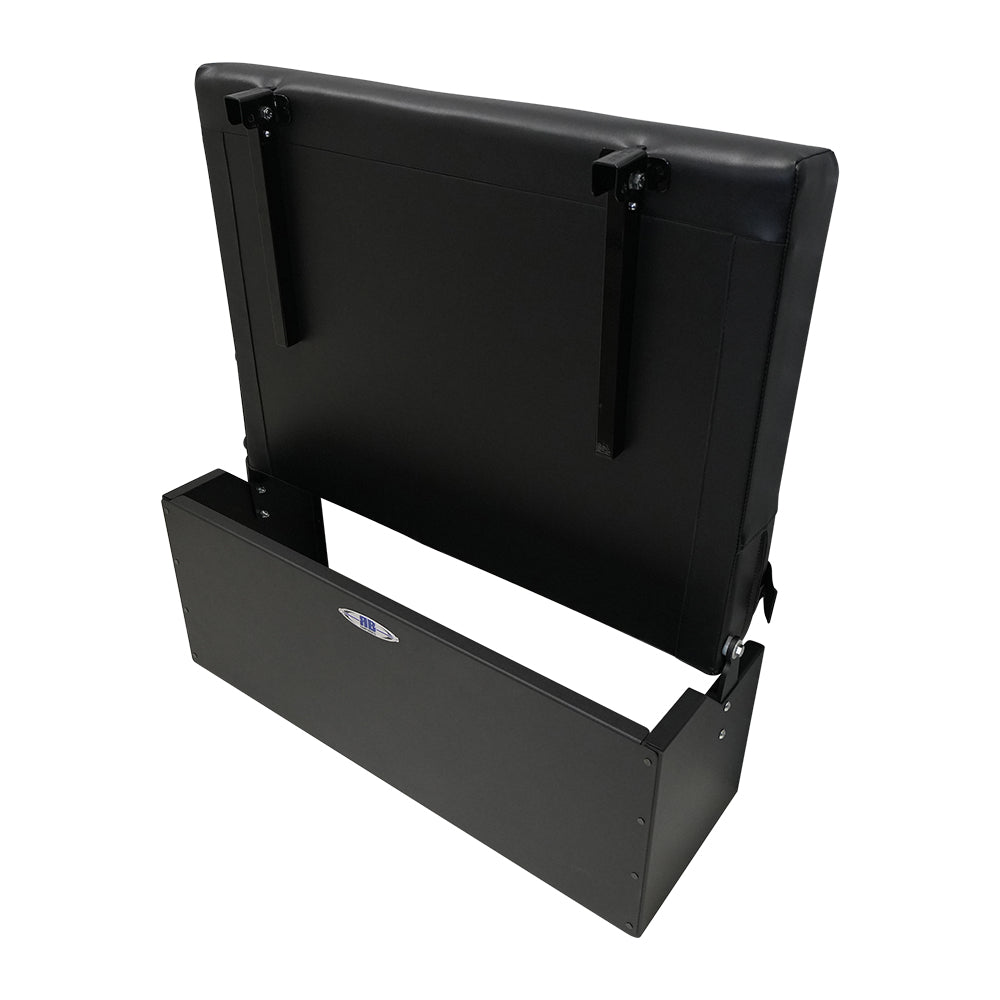 RB Components 34-Inch Folding Bench - Carbon Fiber Vinyl