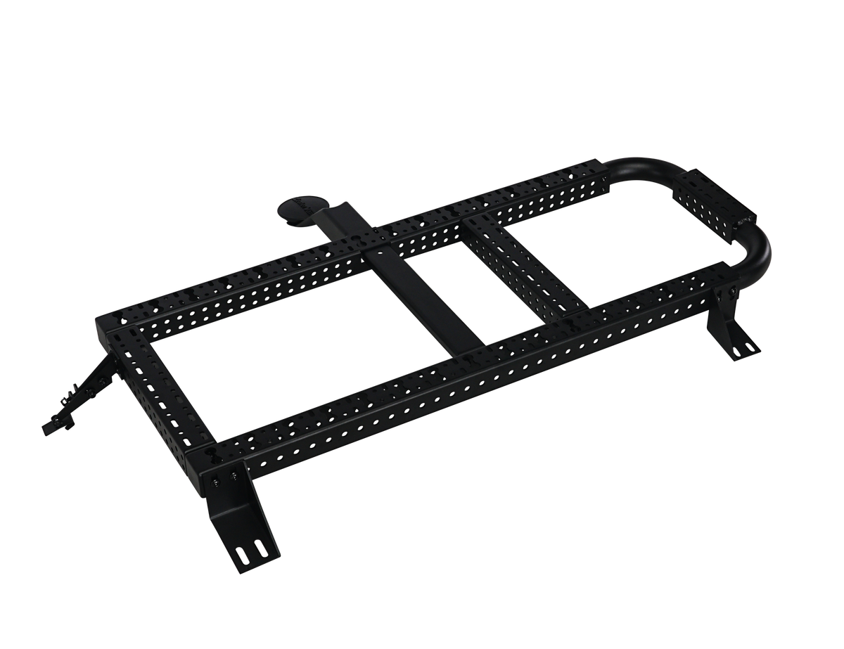 Sprinter Rear Door Aluminum Gear Rack - No Drill