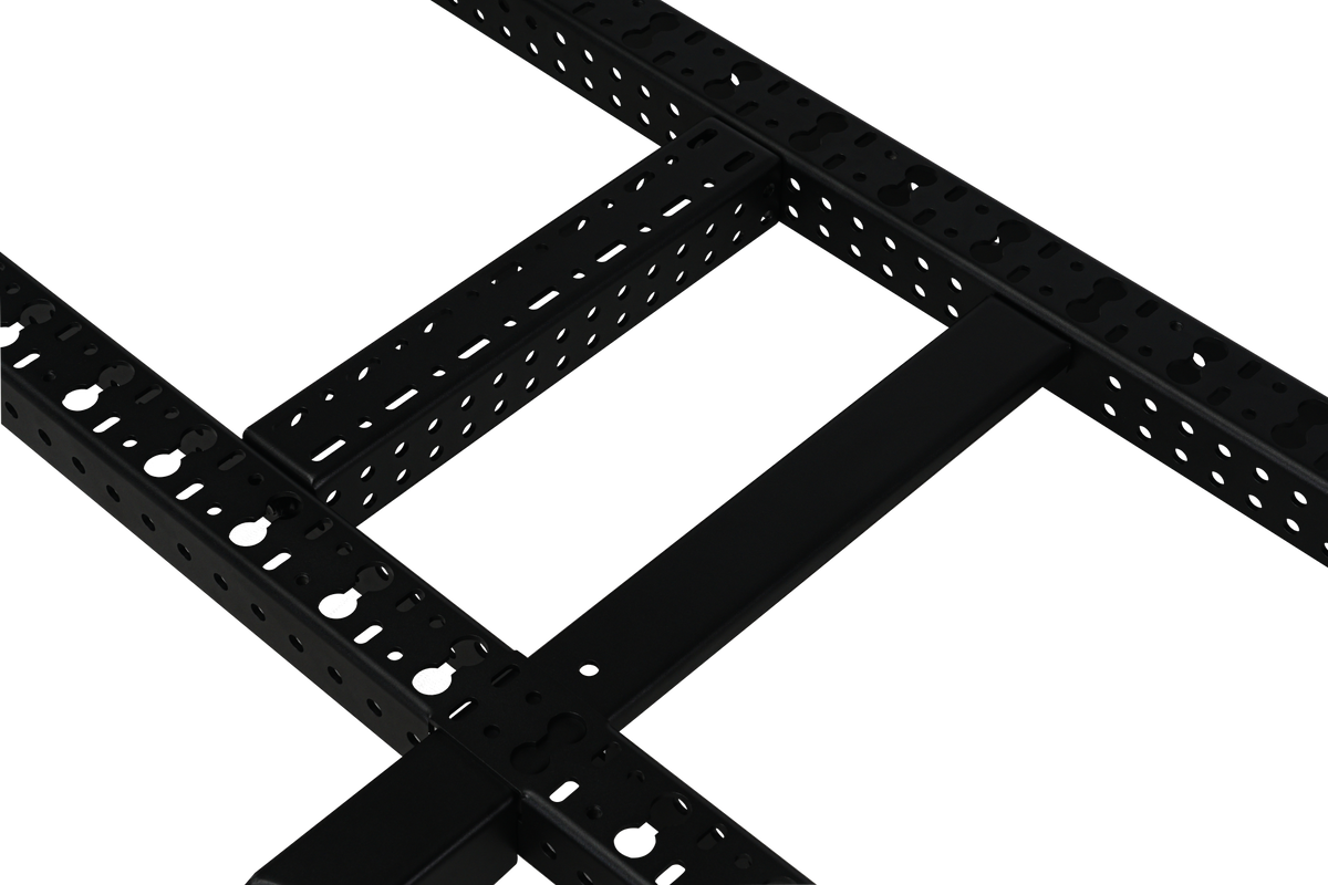 Sprinter Rear Door Aluminum Gear Rack - No Drill