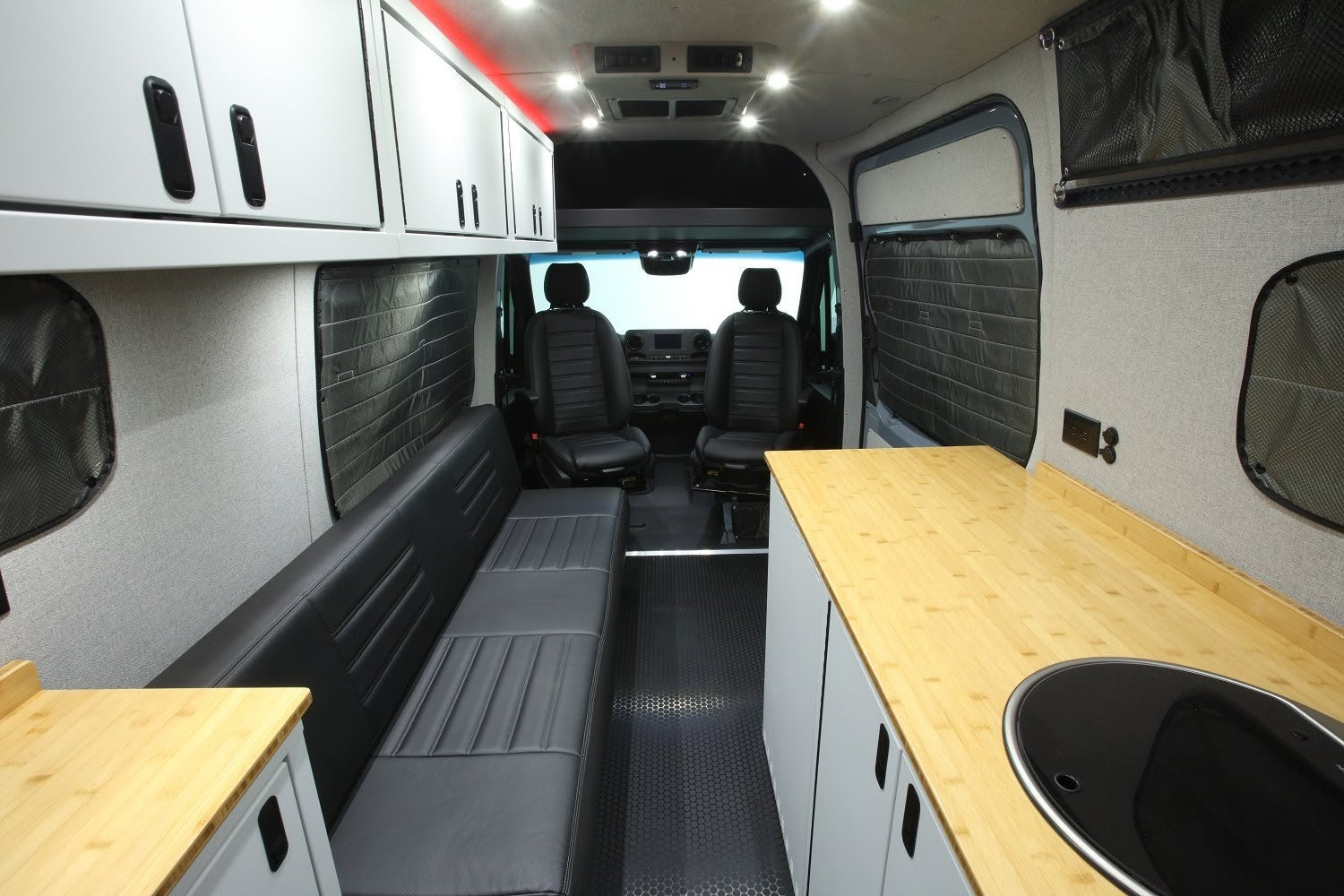 RB Components Sprinter Wall Cabinet 24 x 16 x 14 - Aluminum