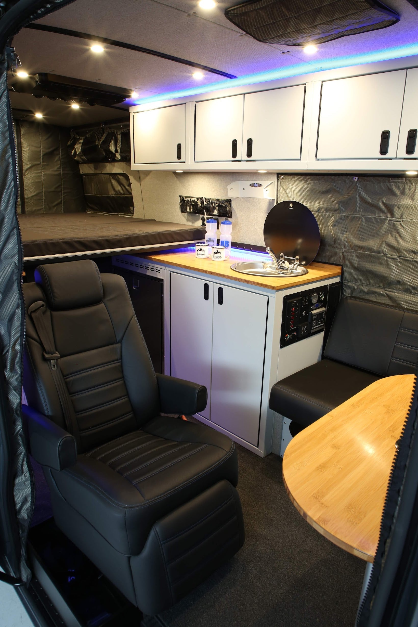 RB Components Sprinter Wall Cabinet 18 x 16 x 14 - Aluminum
