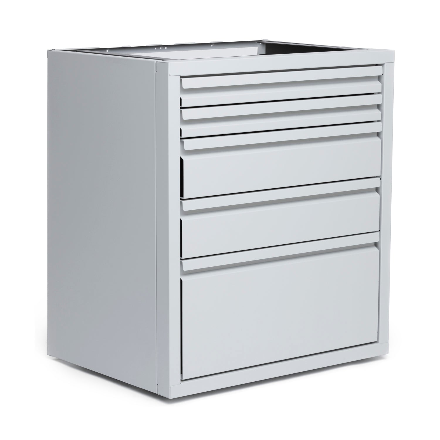RB Components 32-Inch Drawer Cabinet - Five-Drawer Storage