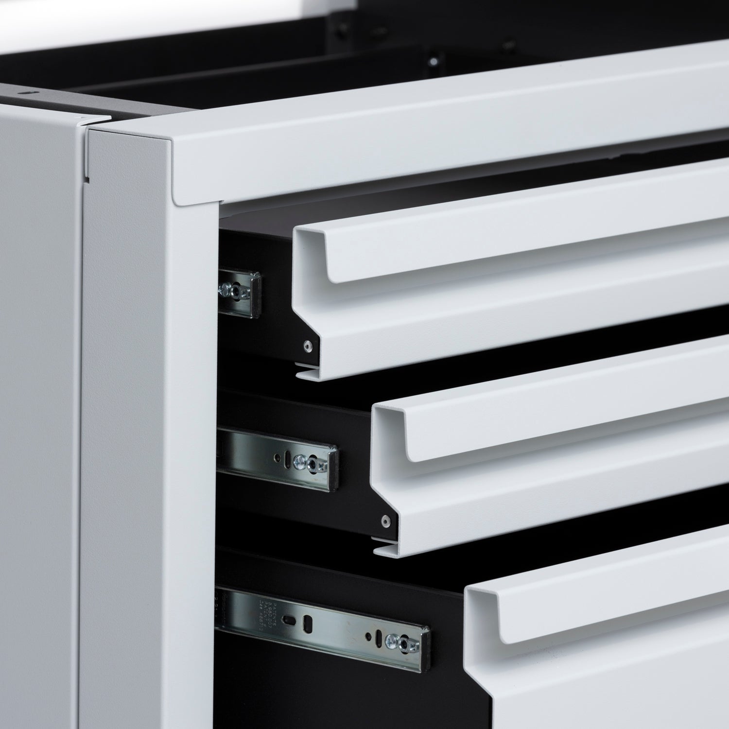 RB Components 32-Inch Drawer Cabinet - Five-Drawer Storage