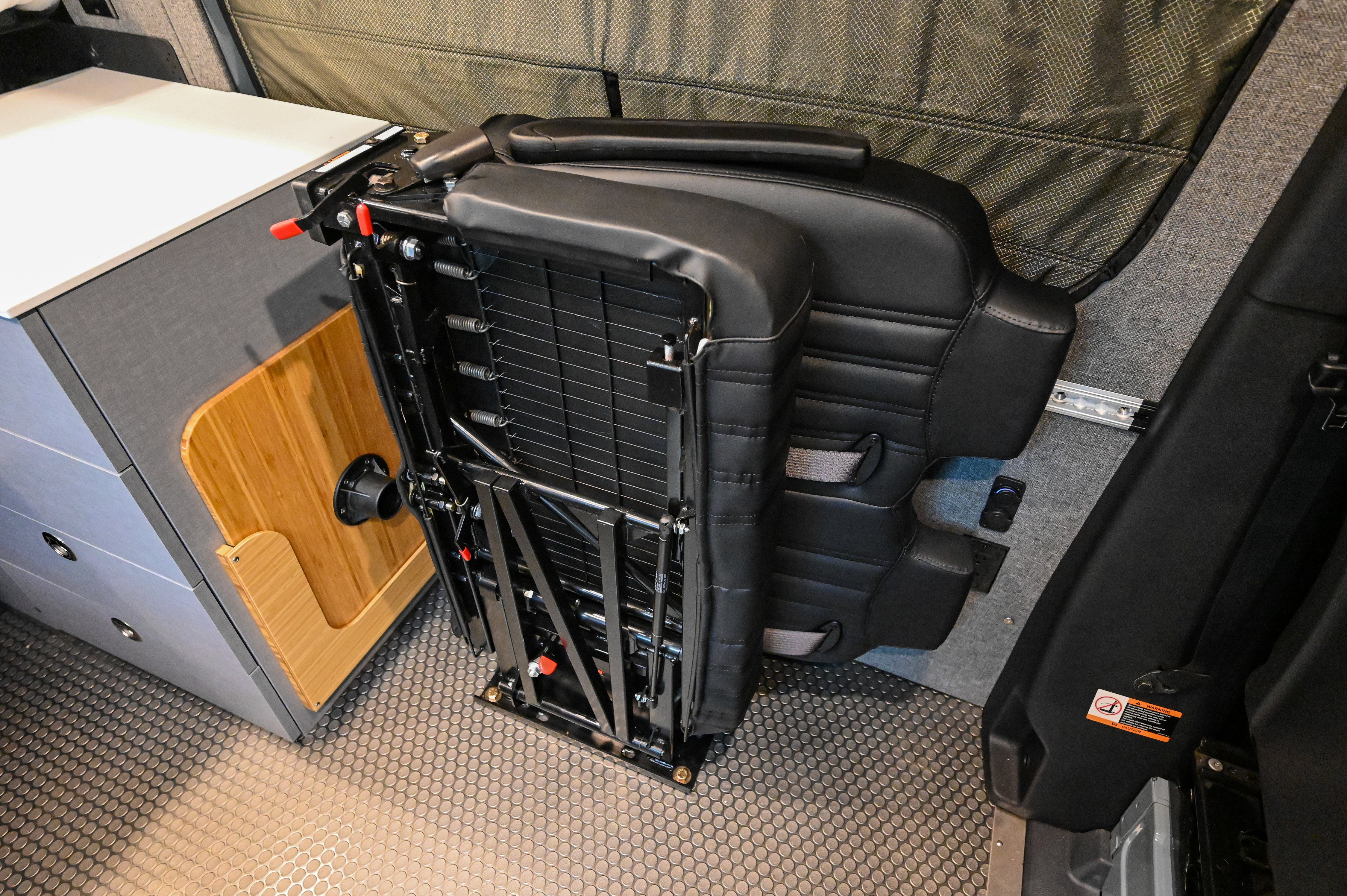 Alpine Van Works Hide N'Go Seat