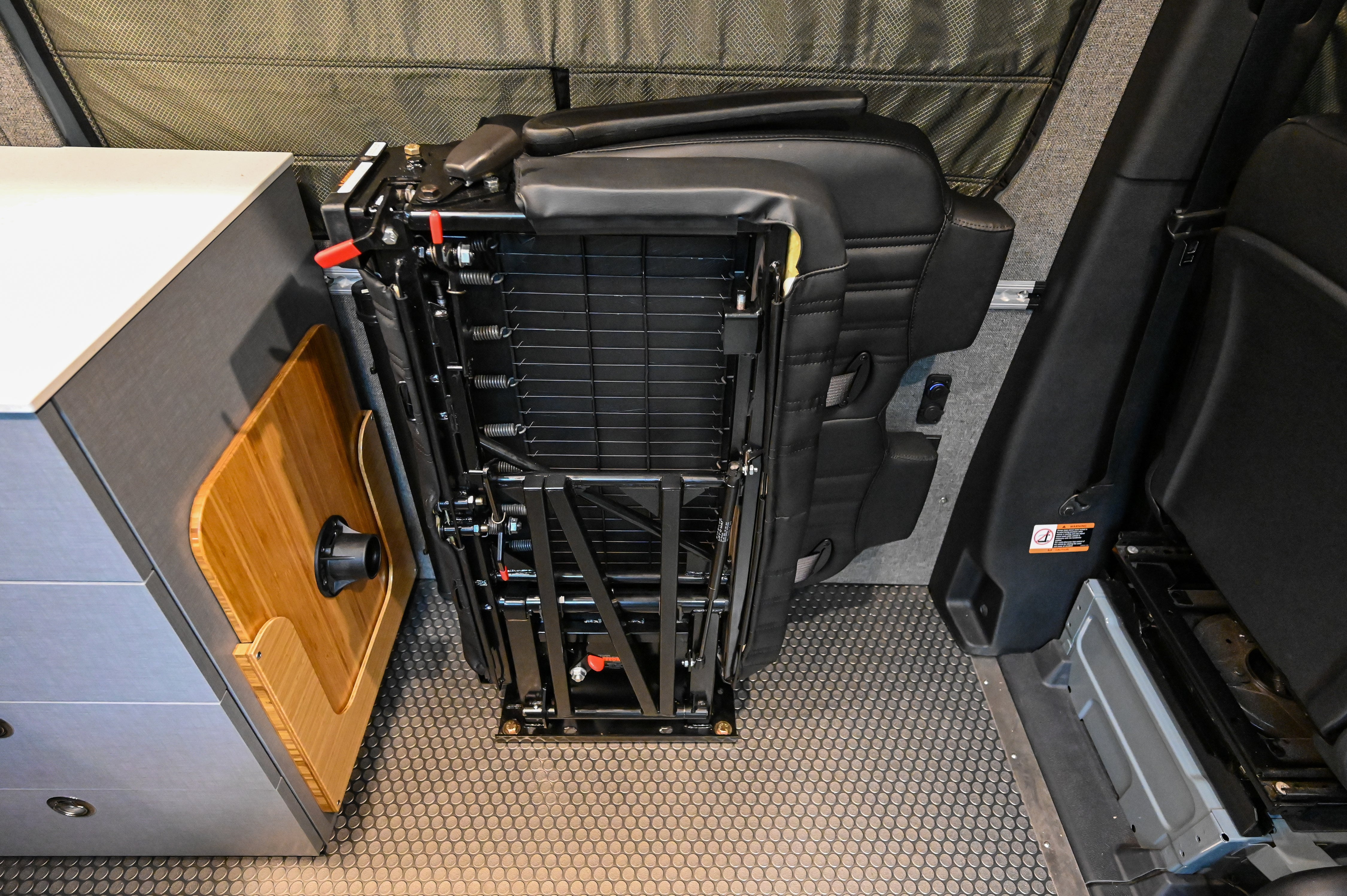 Alpine Van Works Hide N'Go Seat