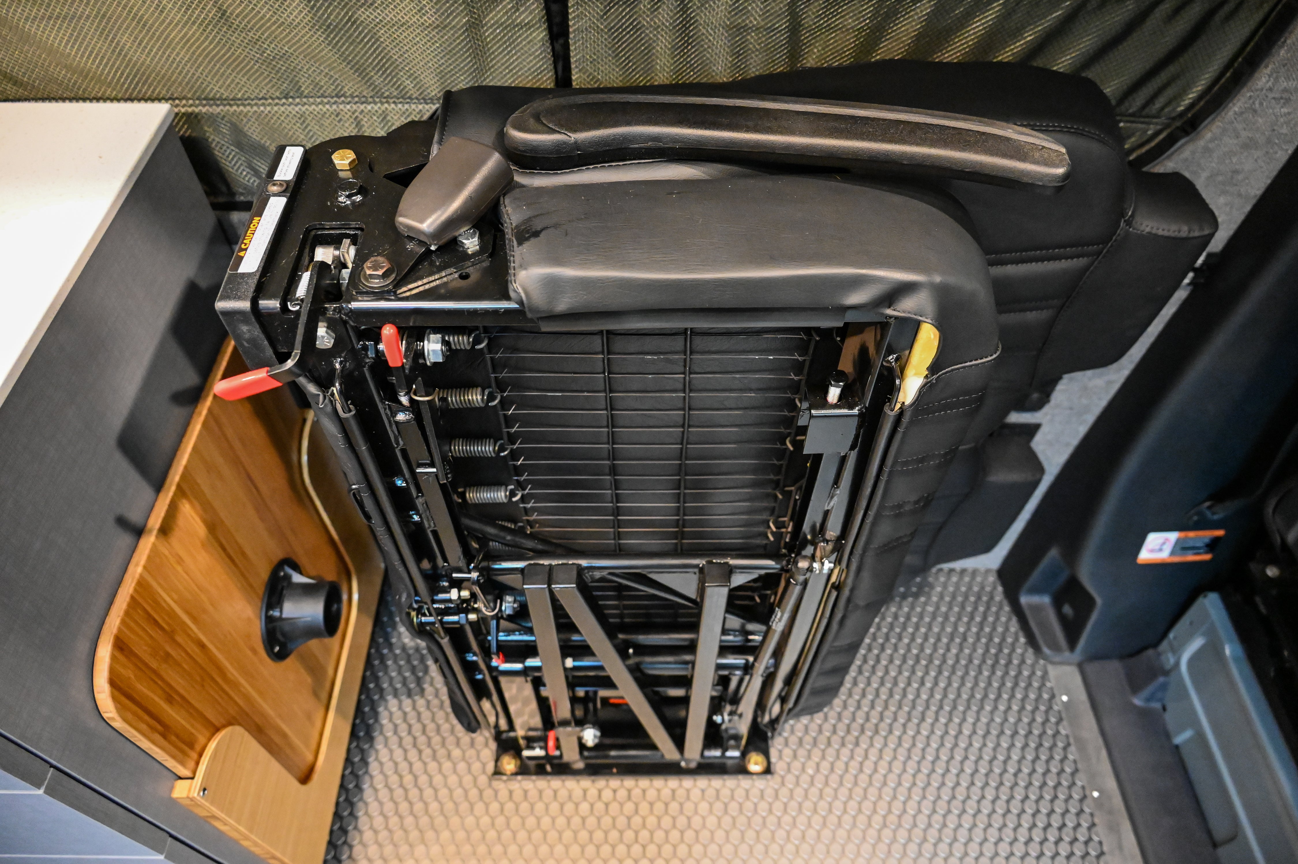 Alpine Van Works Hide N'Go Seat