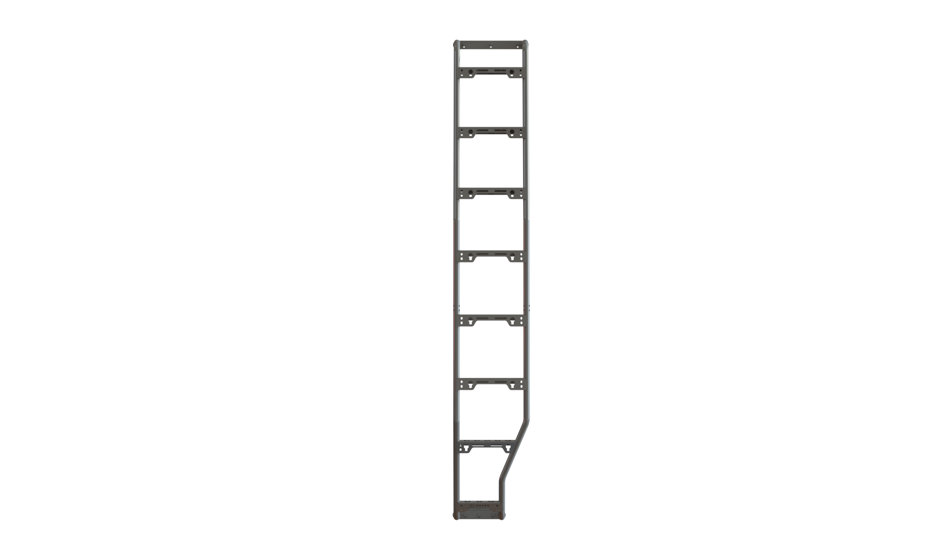 Unaka Gear Co. Mercedes Sprinter Wheel Wrap Ladder - Exterior Roof Access