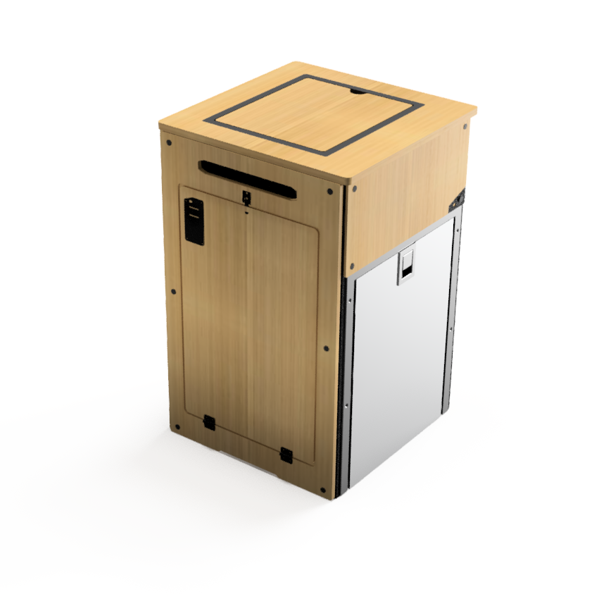 Rigwell Made Grub Fridge Cab - Modular Galley Base