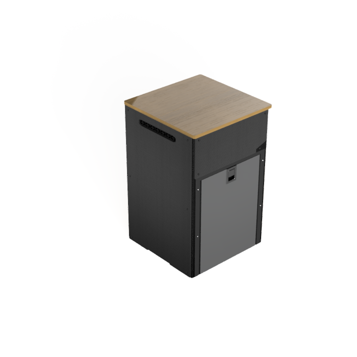 Rigwell Made Grub Fridge Cab - Modular Galley Base