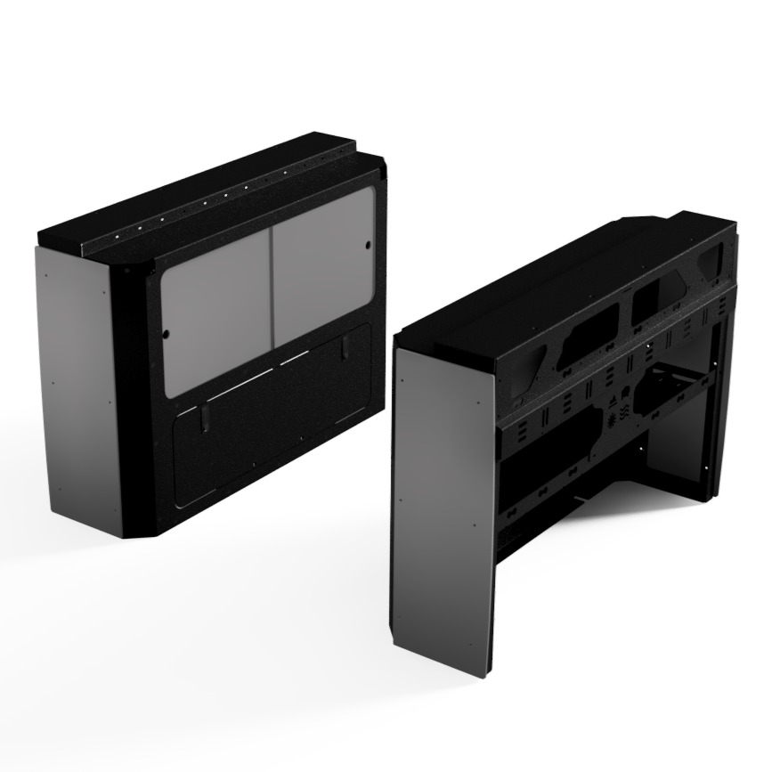 Rigwell Made Van Wheel Well Box Set - Dual Storage Base