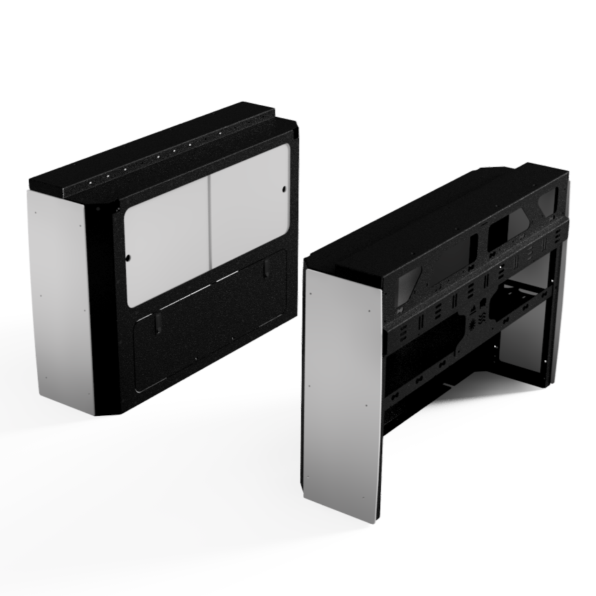 Rigwell Made Van Wheel Well Box Set - Dual Storage Base