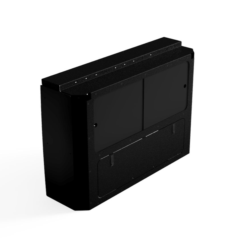 Rigwell Made Van Single Wheel Well Box - Modular Storage Base