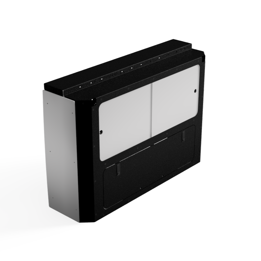 Rigwell Made Van Single Wheel Well Box - Modular Storage Base