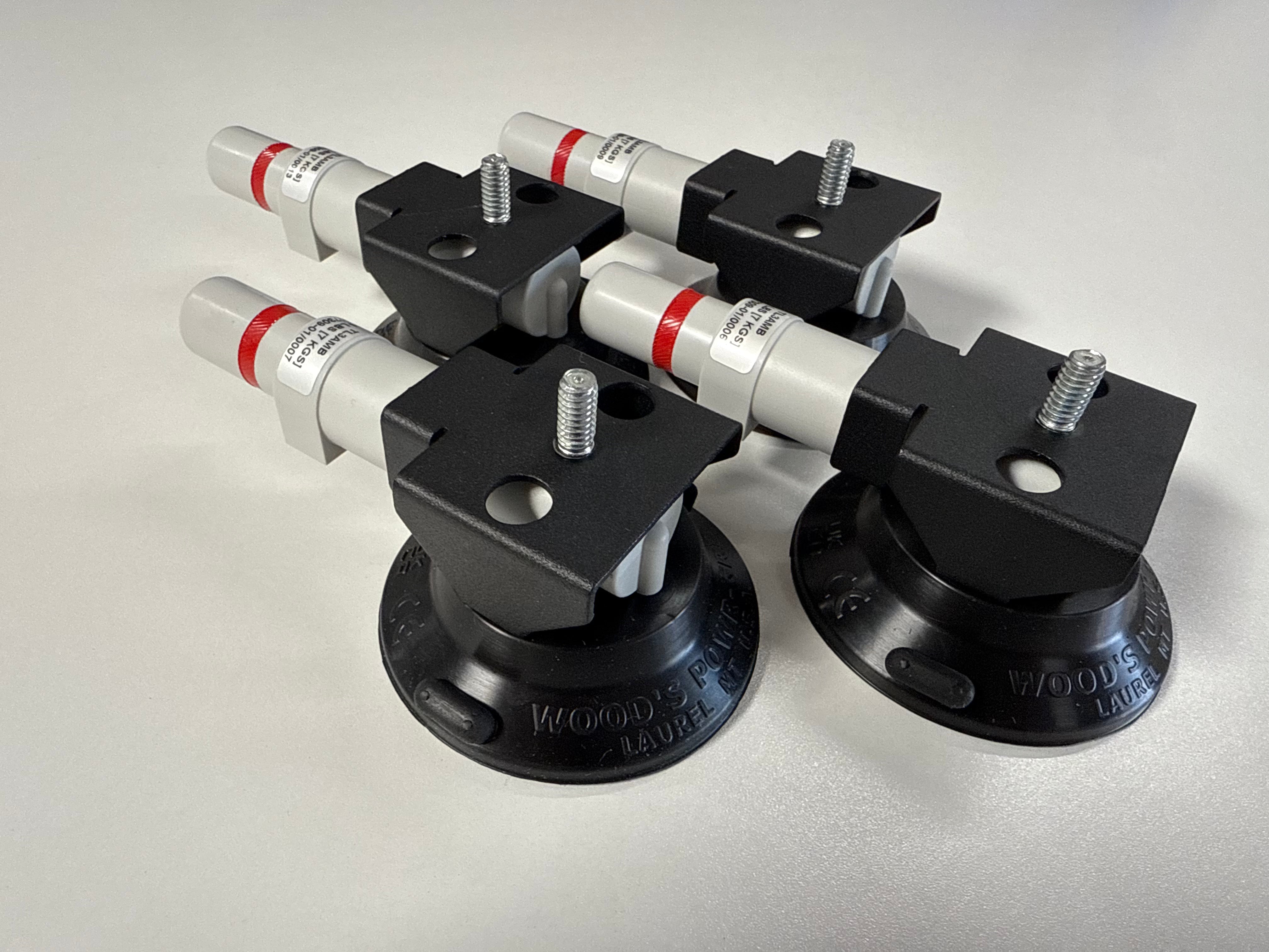 Star Mount Systems Suction Feet for MINI Star-Mount Products (Vacuum) (Set of 4) - Secure Starlink Setup