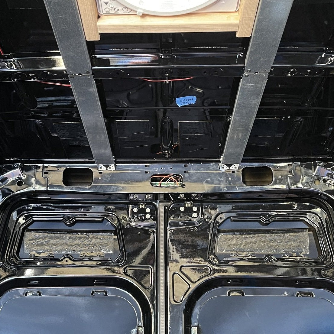 RB Components Sprinter 170 Extended Ceiling Braces - L-Track Support