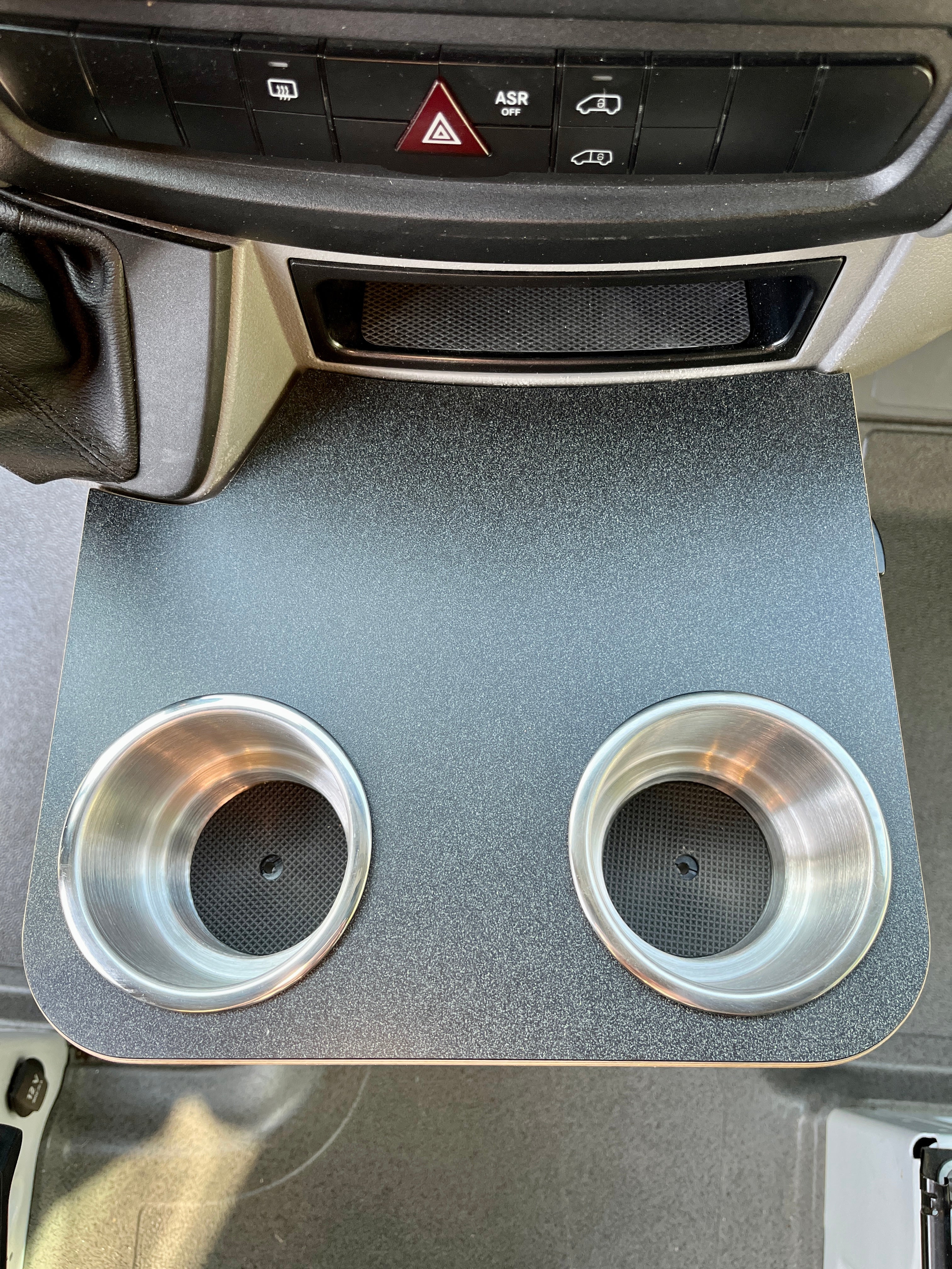 Weekender Outdoors Sprinter Cupholder Snack Tray-Charcoal Matrix
