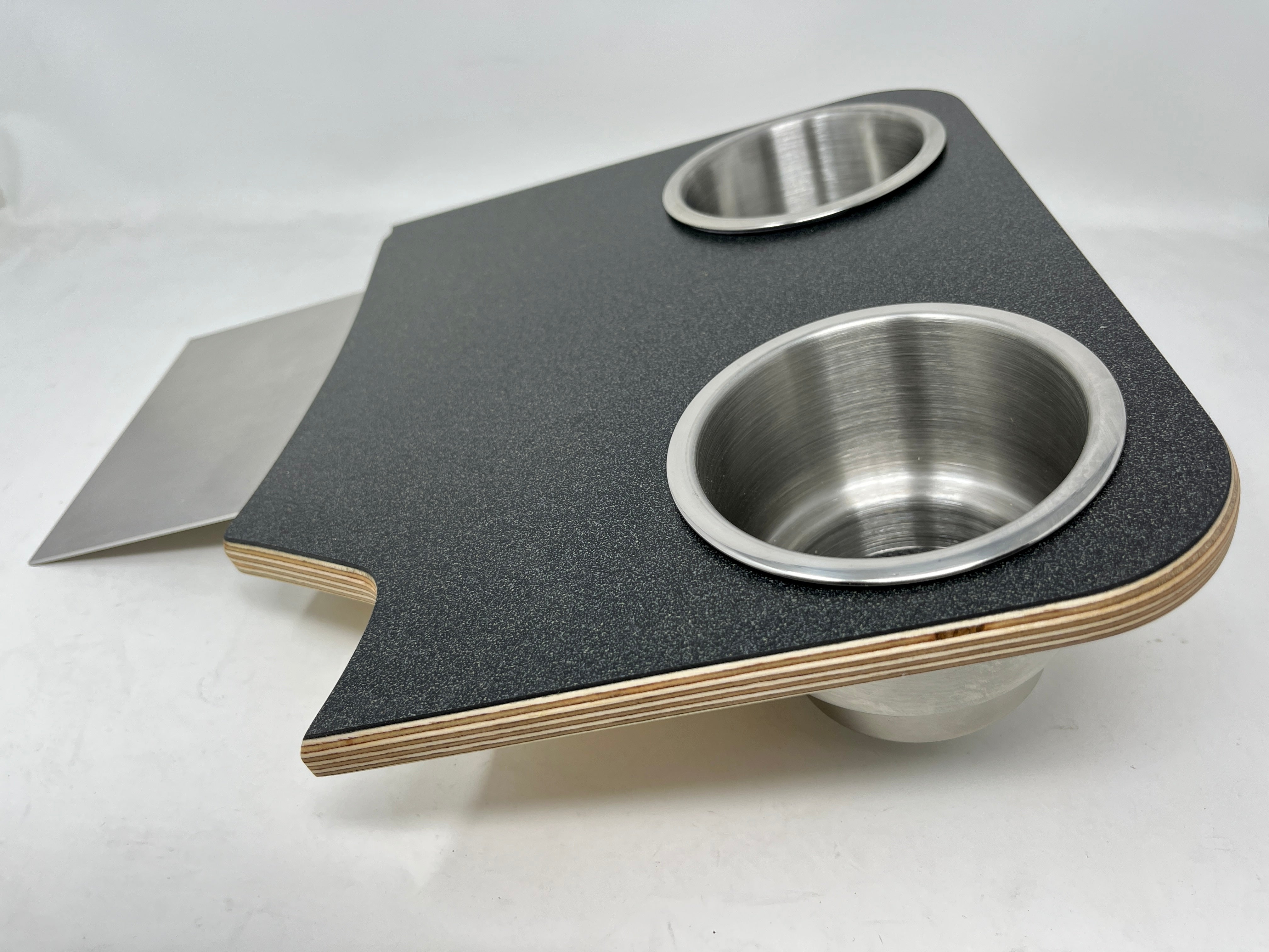 Weekender Outdoors Sprinter Cupholder Snack Tray-Charcoal Matrix