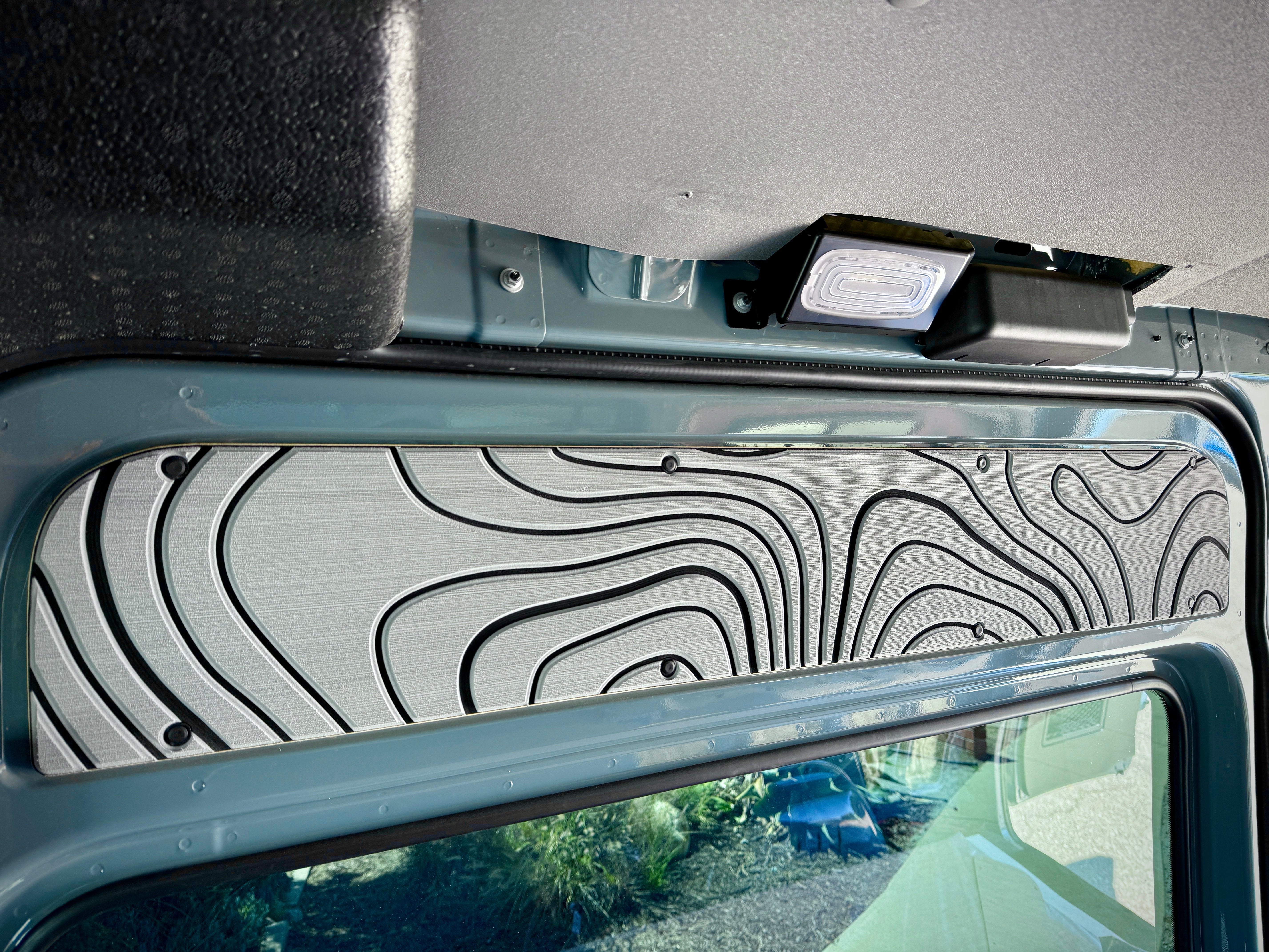 Sandy Vans Sprinter Slider Door Panel (Topo Design)
