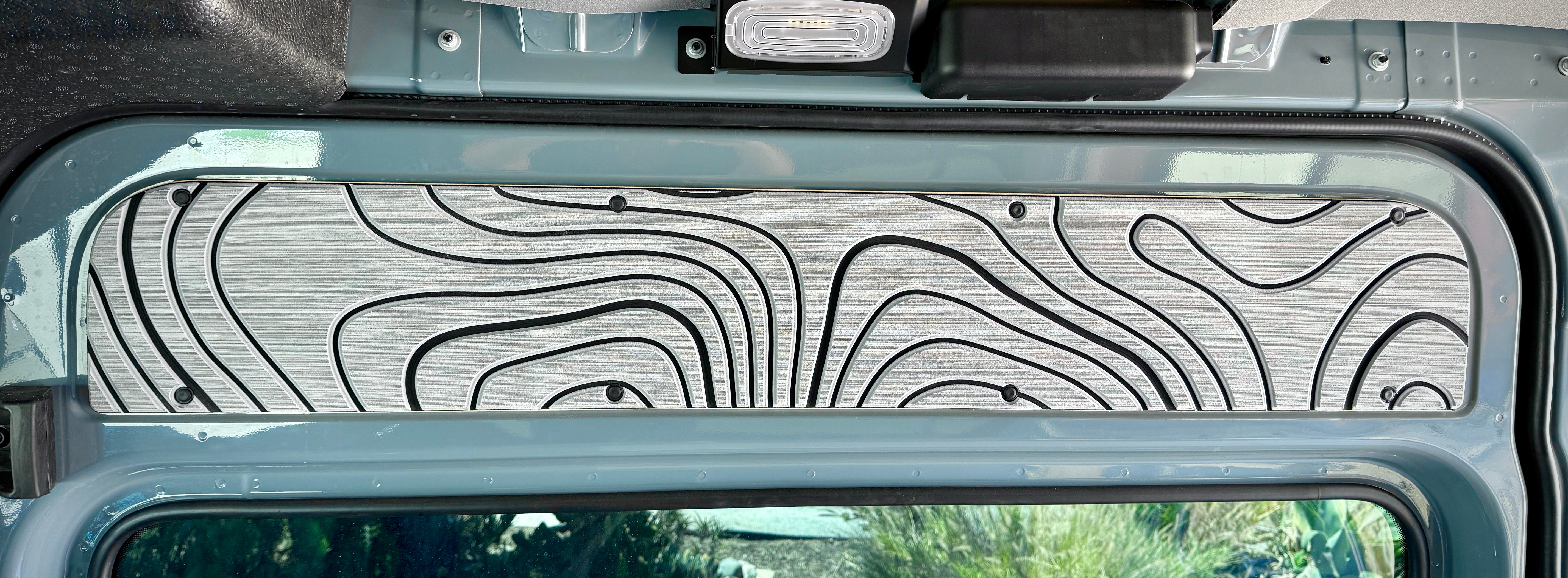 Sandy Vans Sprinter Slider Door Panel (Topo Design)