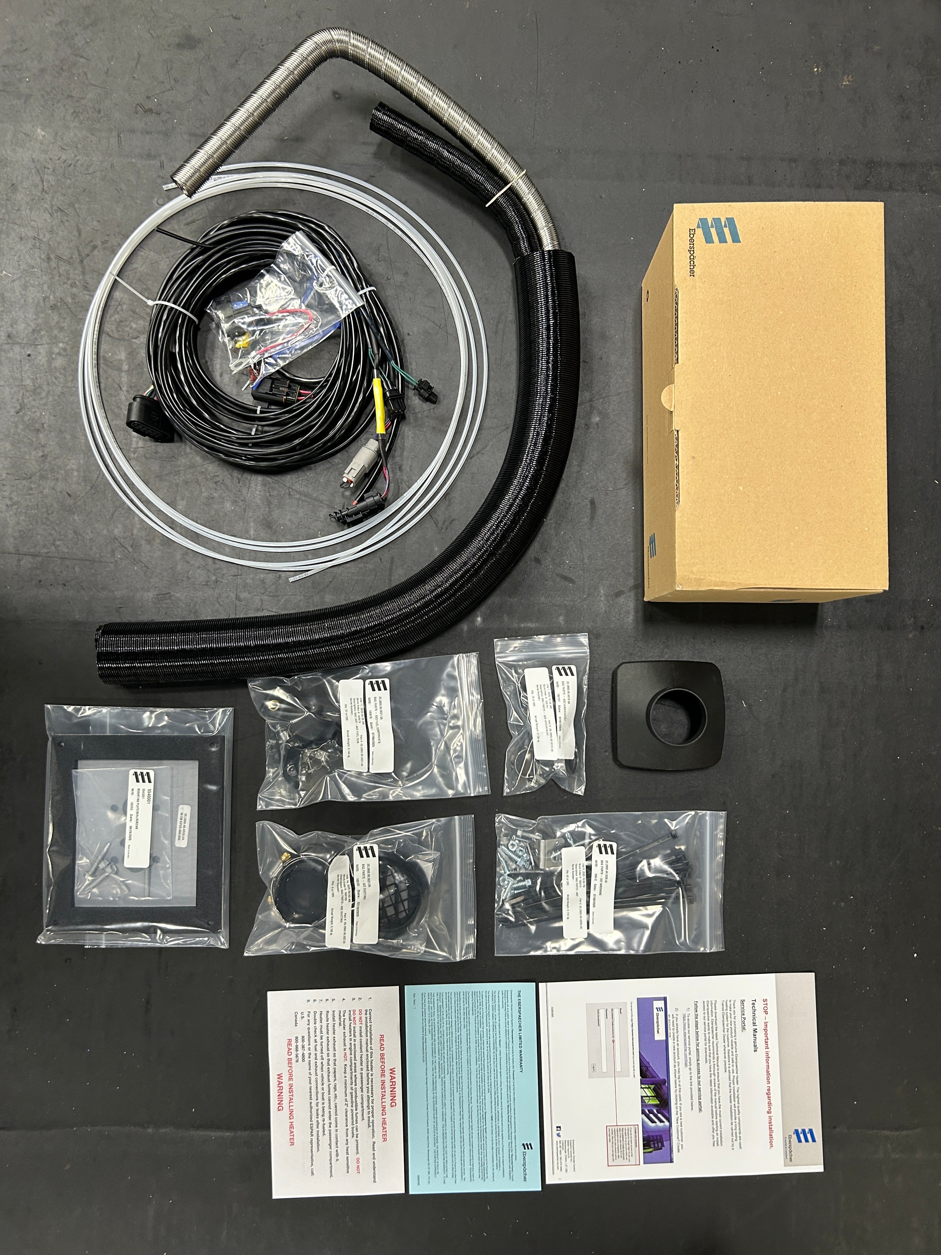 Espar AS3 B2L 12V Heater Full Kit (Gasoline) - High-Altitude Cabin Heat