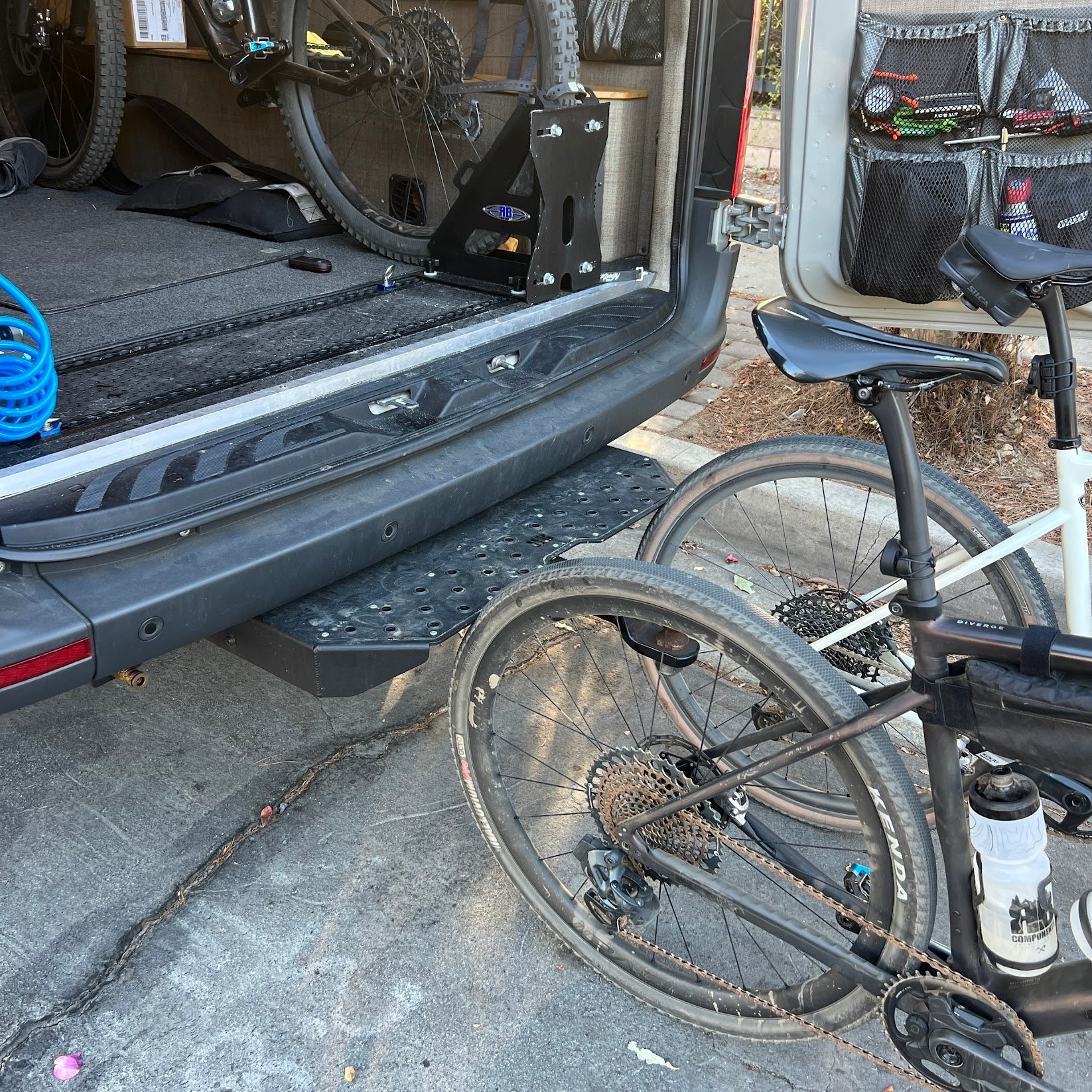 RB Components 2007+ Sprinter Rear Step - Hitch-Mount Access