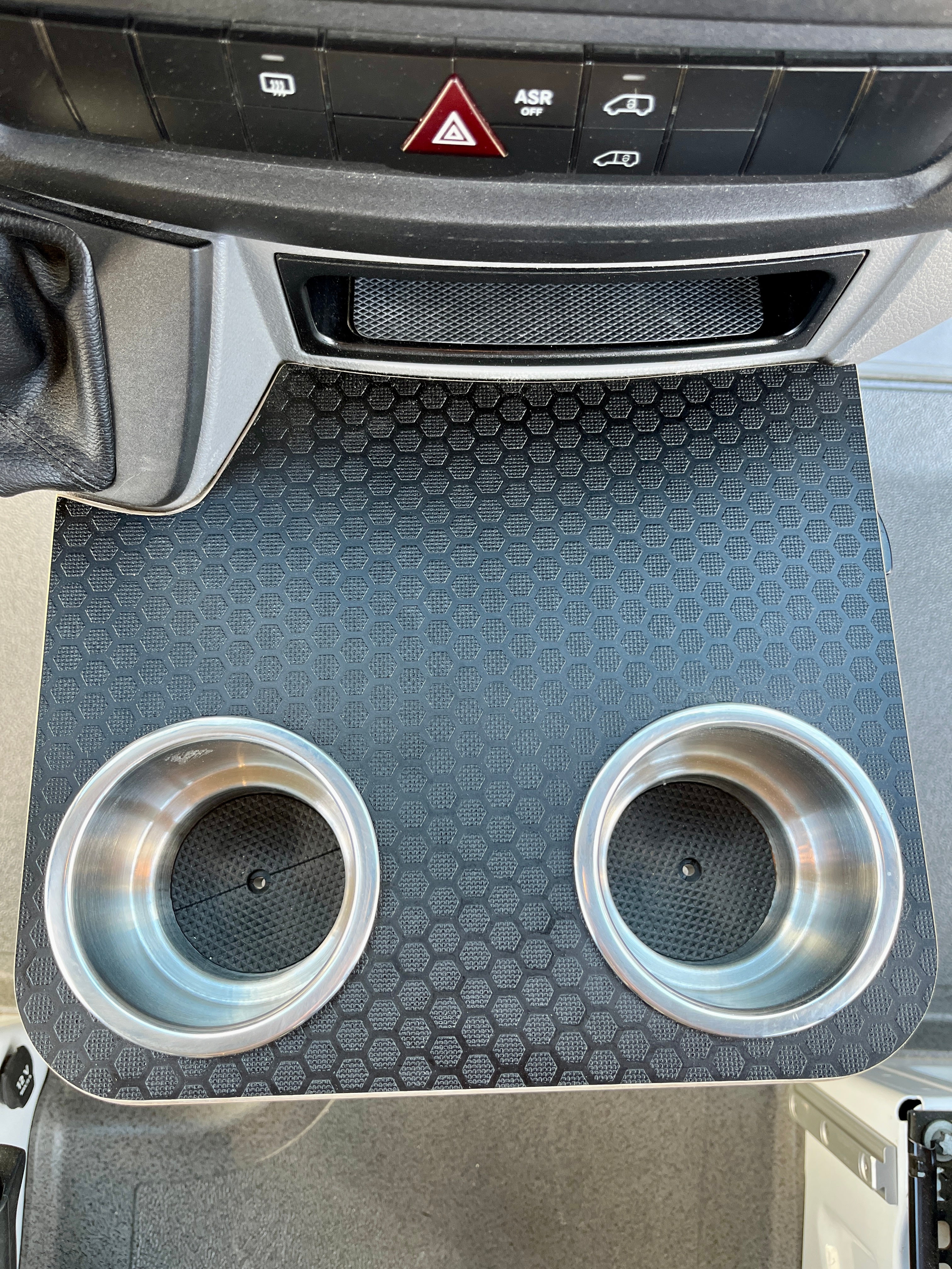 Cactus Creations Sprinter Cupholder Snack Tray-Black Hex (NCV3 2006-2018)