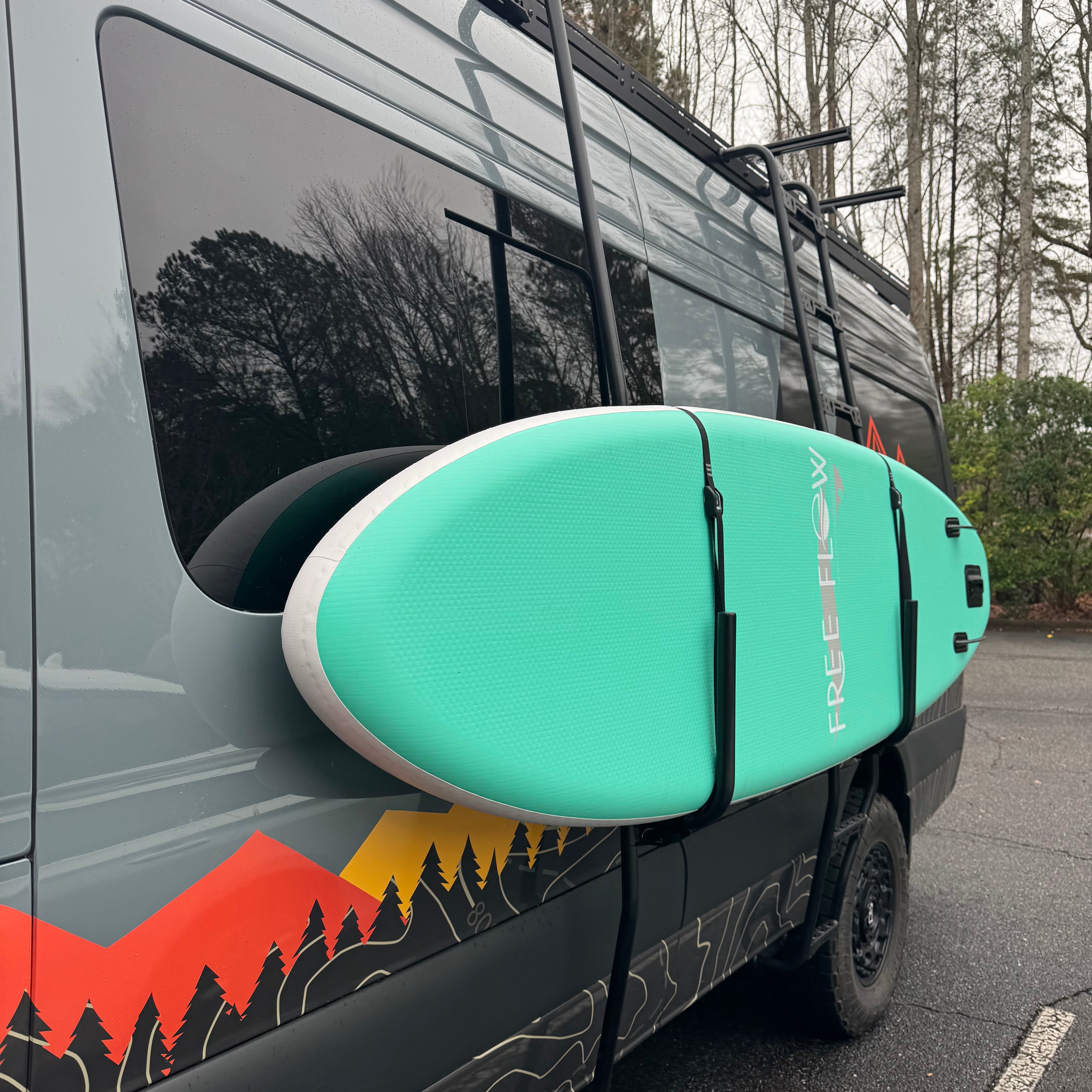 Unaka Gear Co. Van Surfboard Hooks (Universal Fitment)