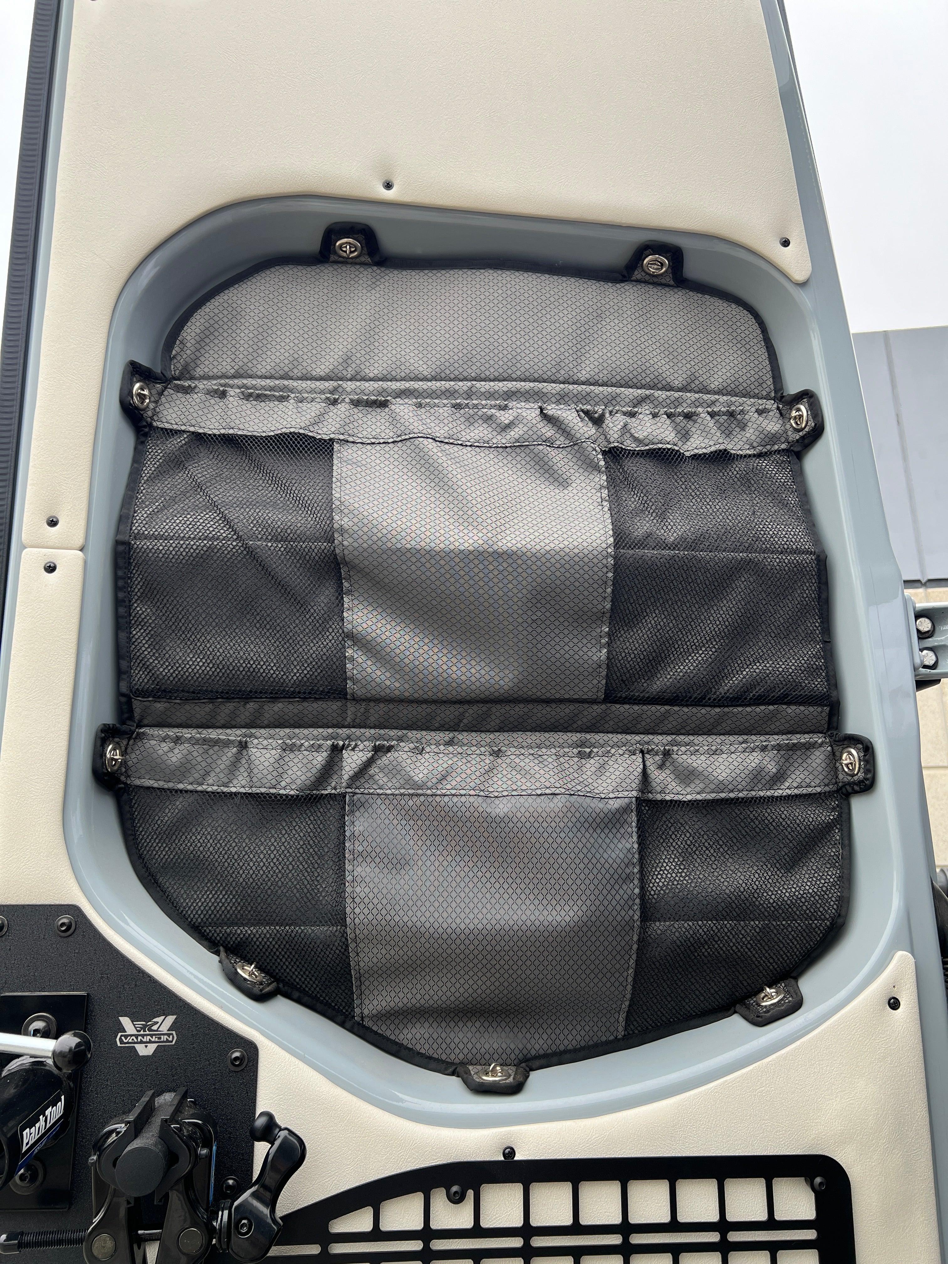 SANDY VANS SPRINTER REAR WINDOW STORAGE STUFF BAGS