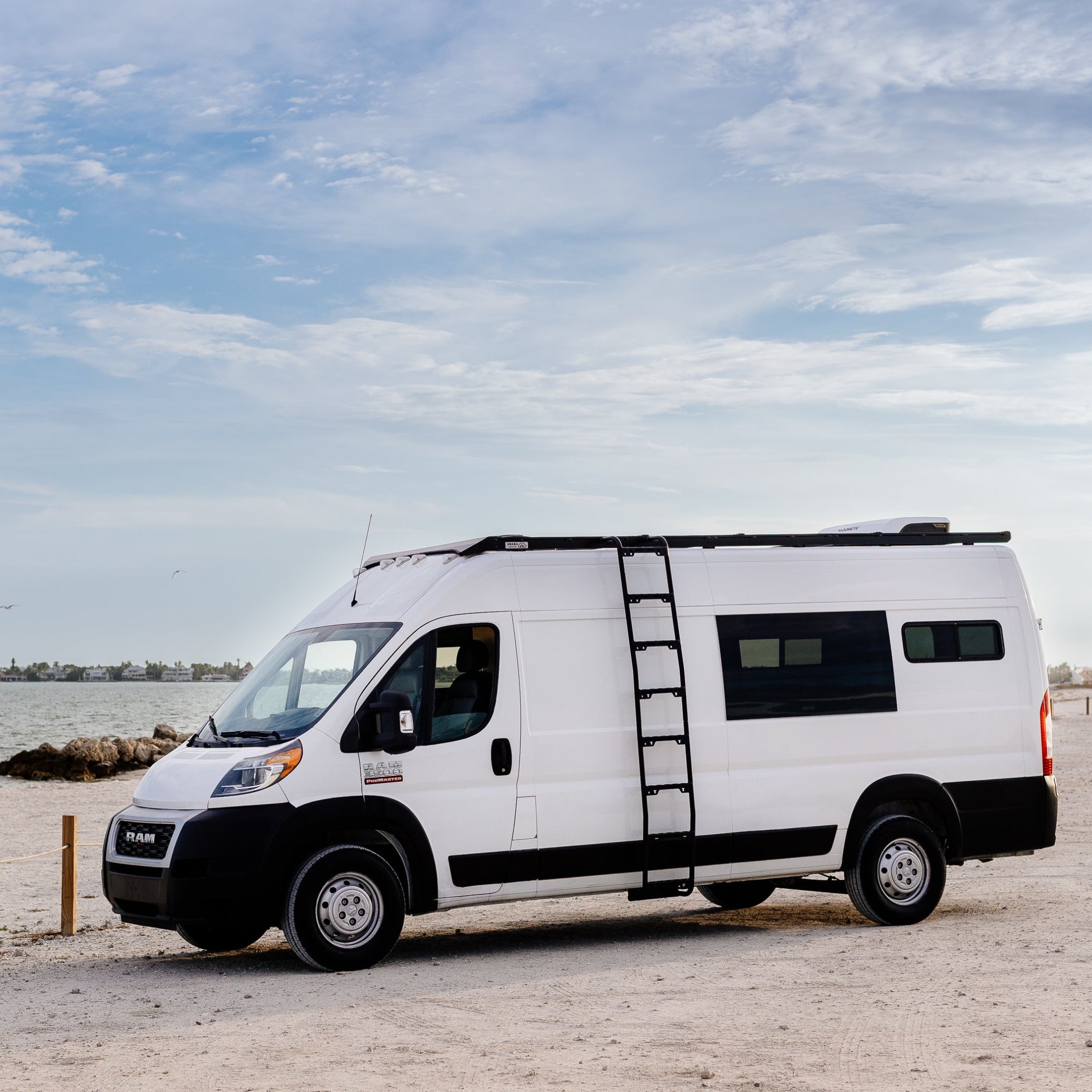 Unaka Gear Co. Ram ProMaster Roof Rack - Premium - 159" High Roof - Modular Roof Rack System