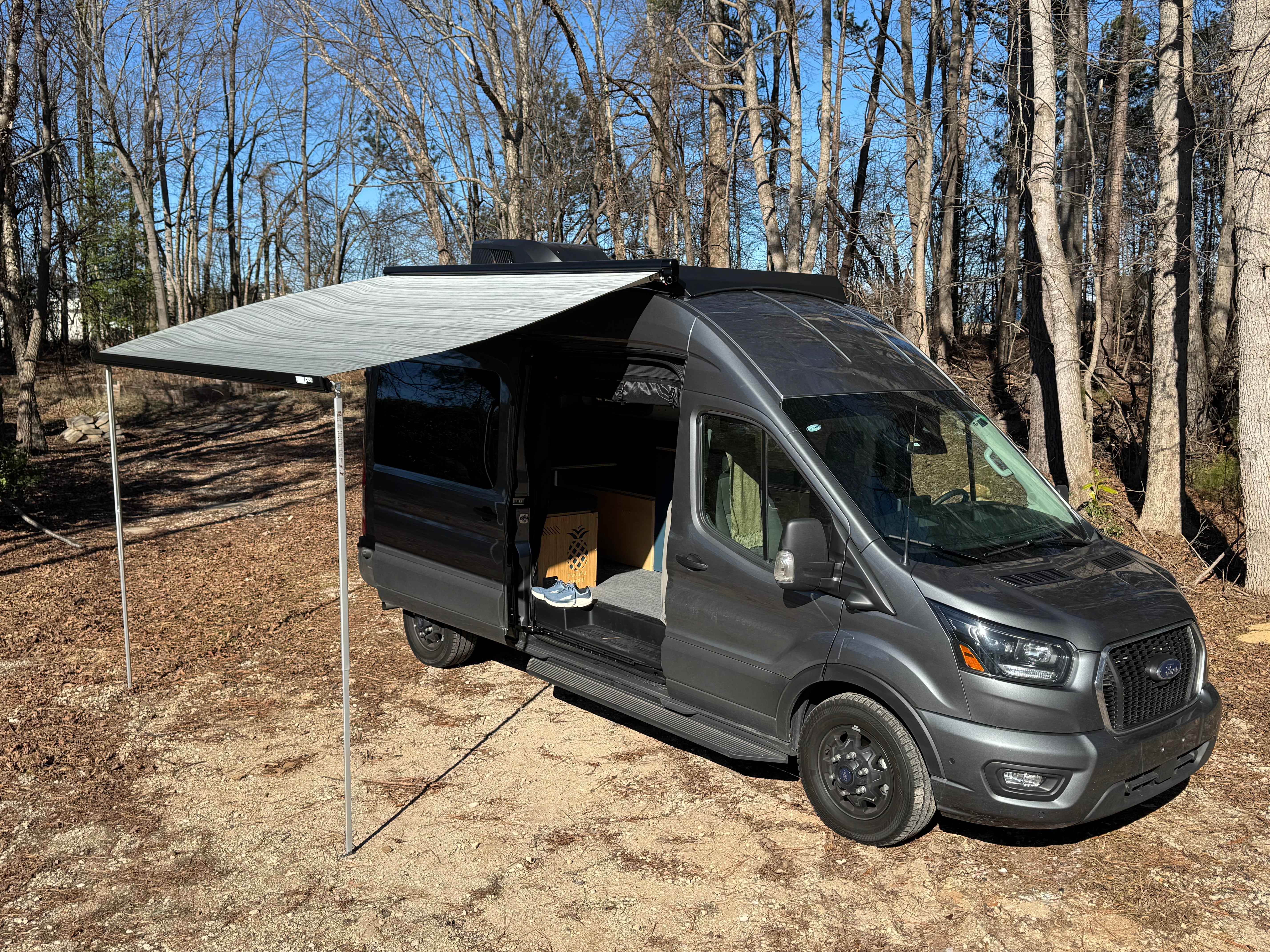 Unaka Gear Co. Ford Transit Roof Rack - Premium - 148" High Roof - Modular Roof Rack System
