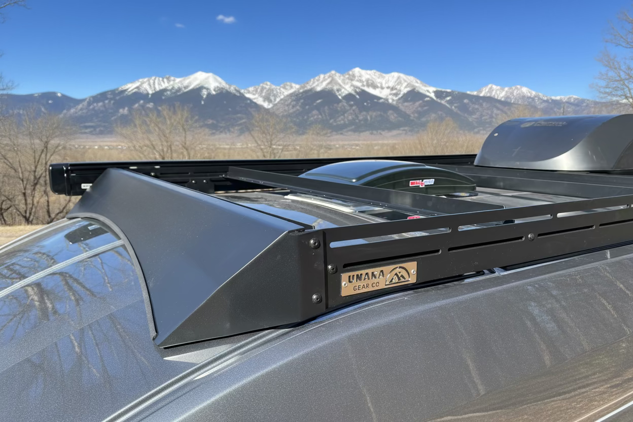 Unaka Gear Co. Ford Transit Roof Rack - Premium - 148" High Roof - Modular Roof Rack System