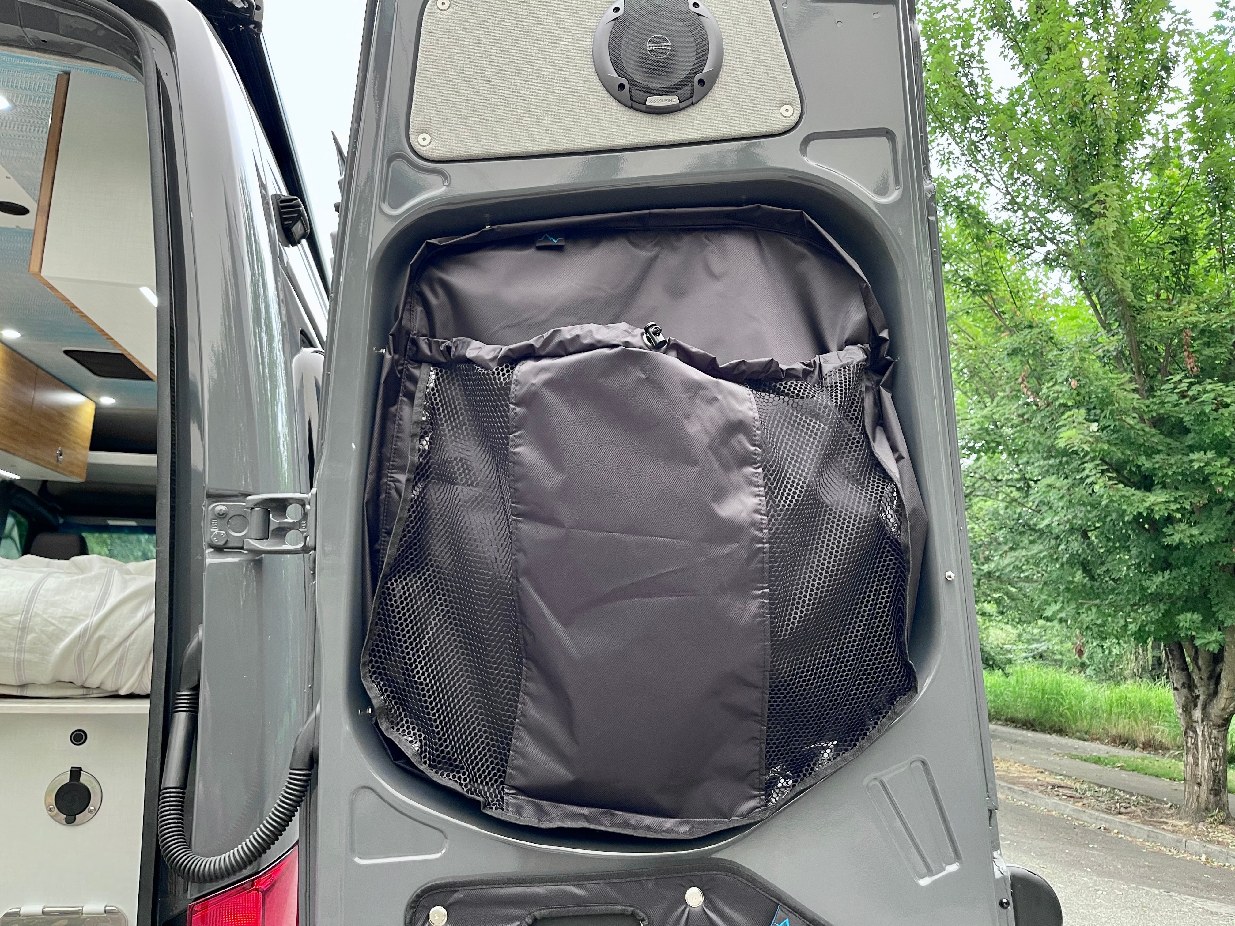 Alpine Van Works Sprinter and Transit Mid-Door Bags - Removable Storage
