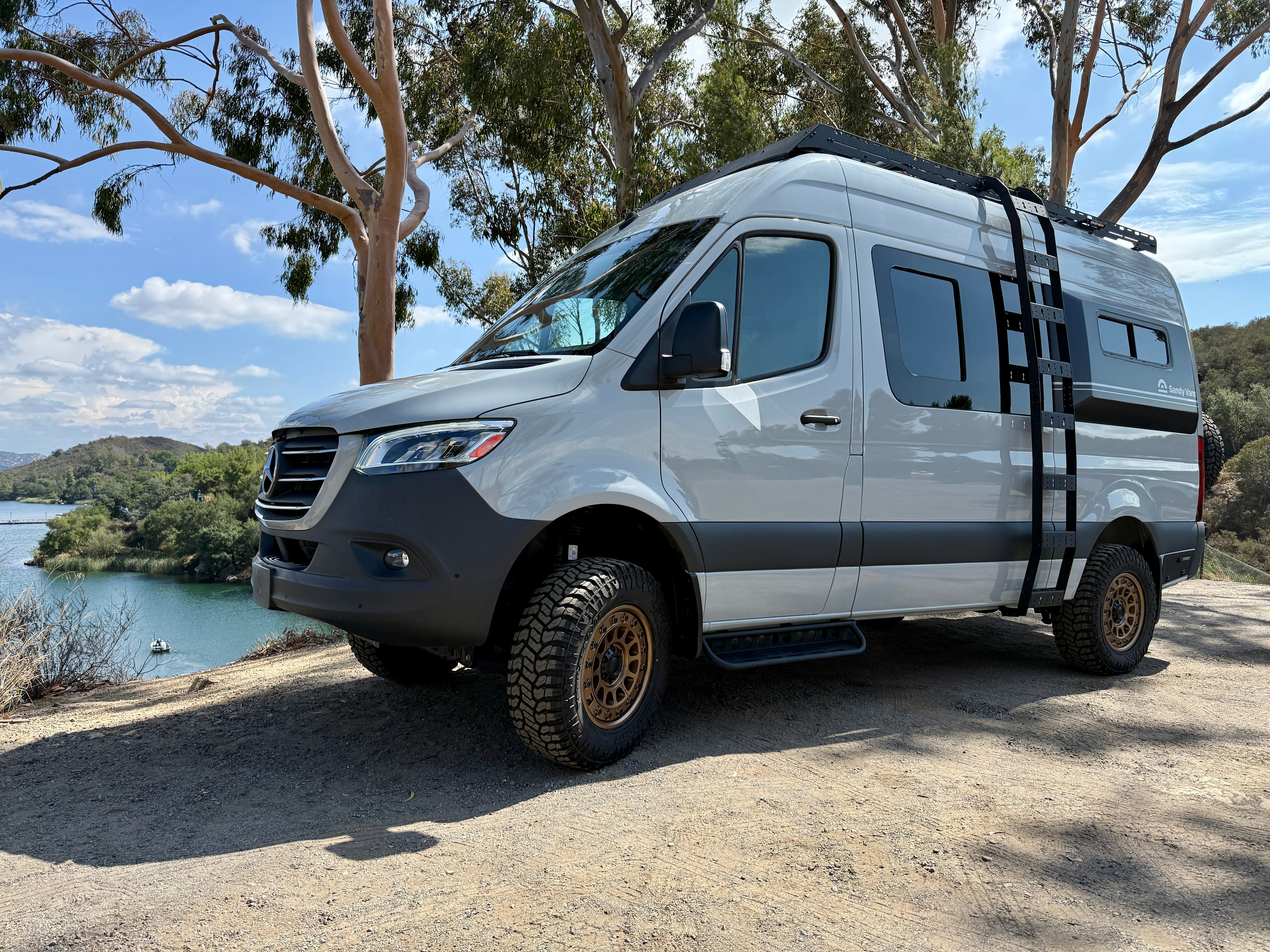 SANDY VANS SPRINTER HIGH ROOF MODULAR SIDE LADDER