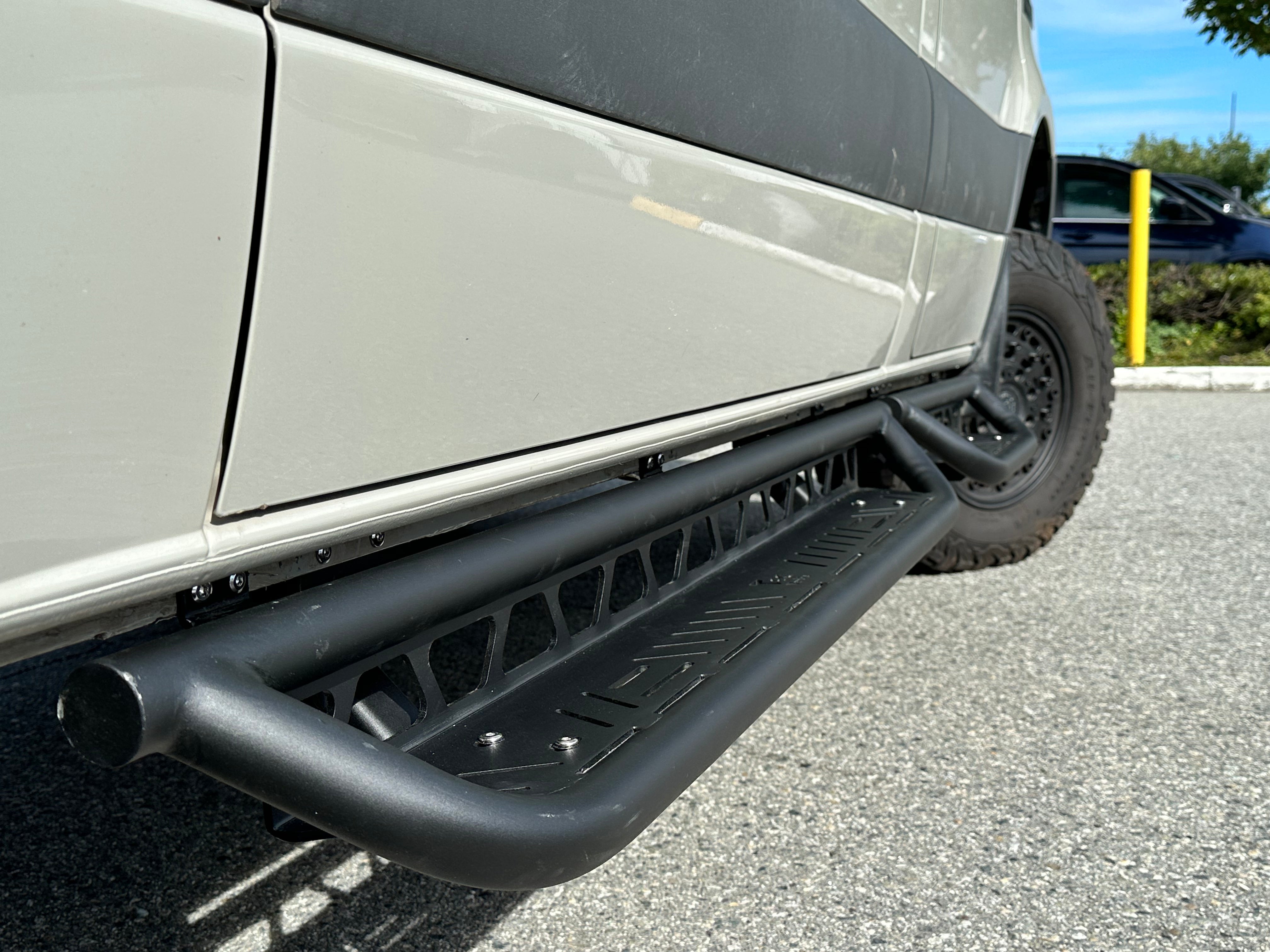 Tec Vanlife Sprinter Running Boards - Modular Drop-Down