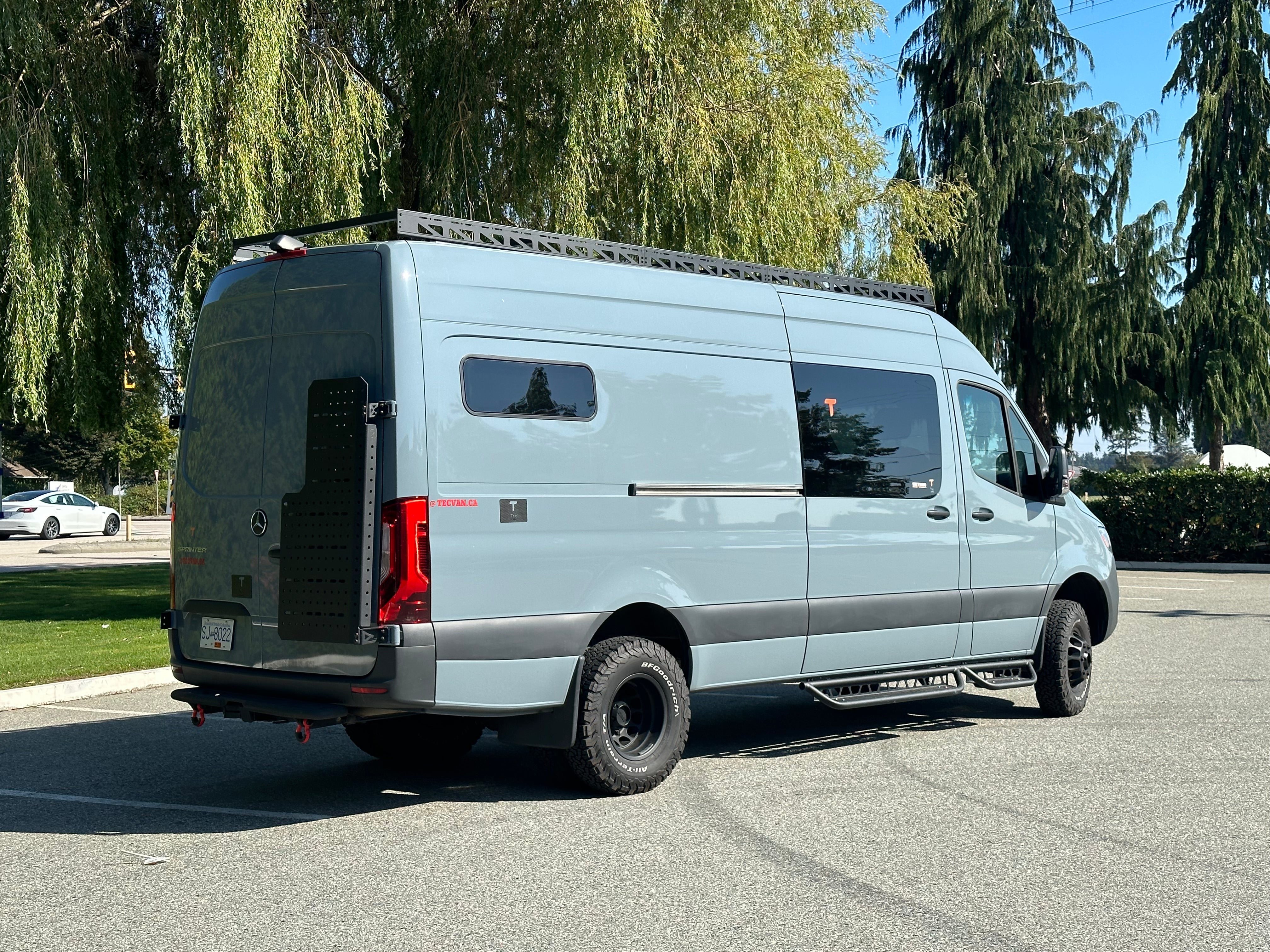 Tec Vanlife Sprinter Running Boards - Modular Drop-Down