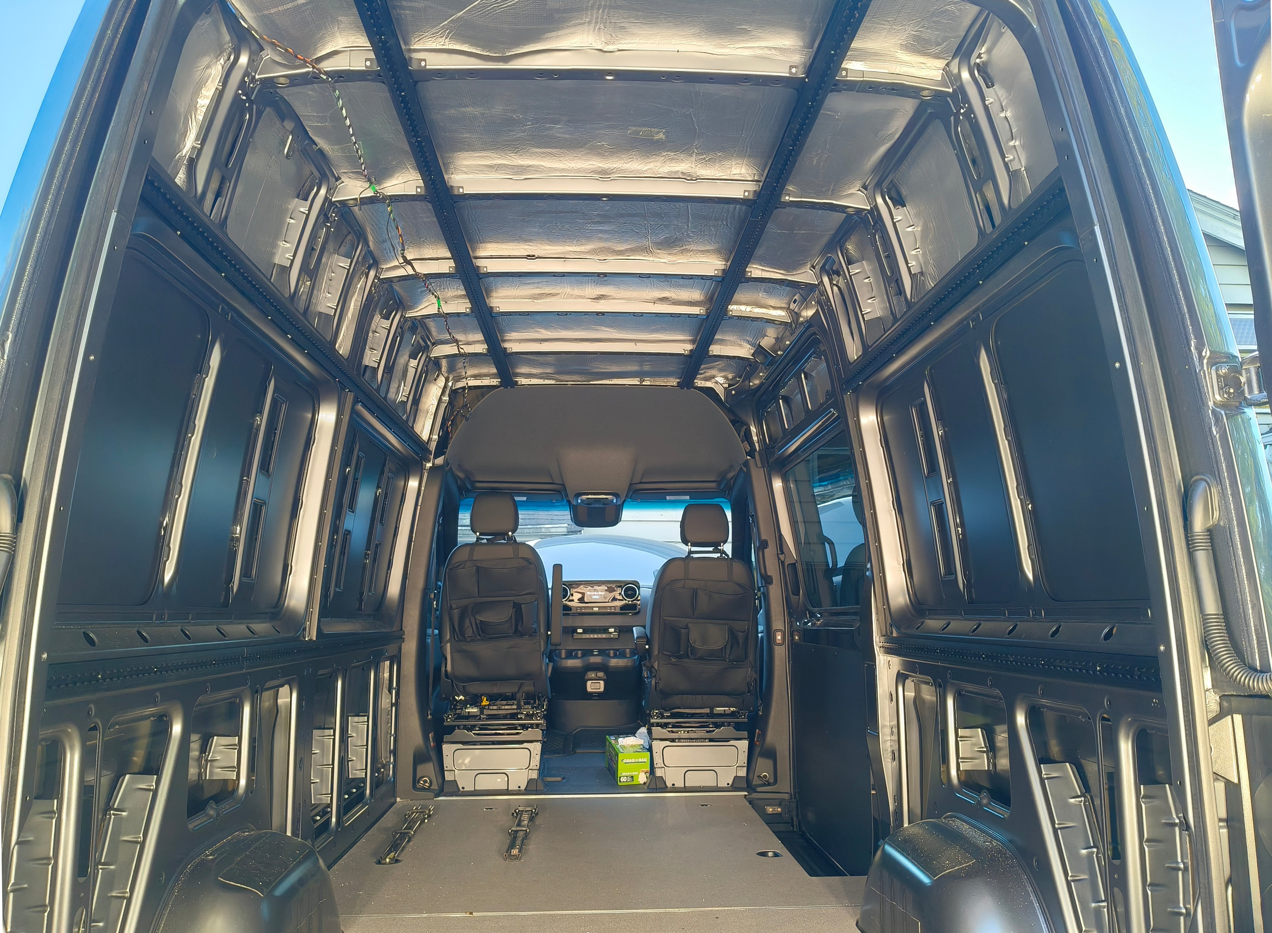 Tec Vanlife 2019+ Sprinter Wall Plate L-Track Kit - Structural Mounting