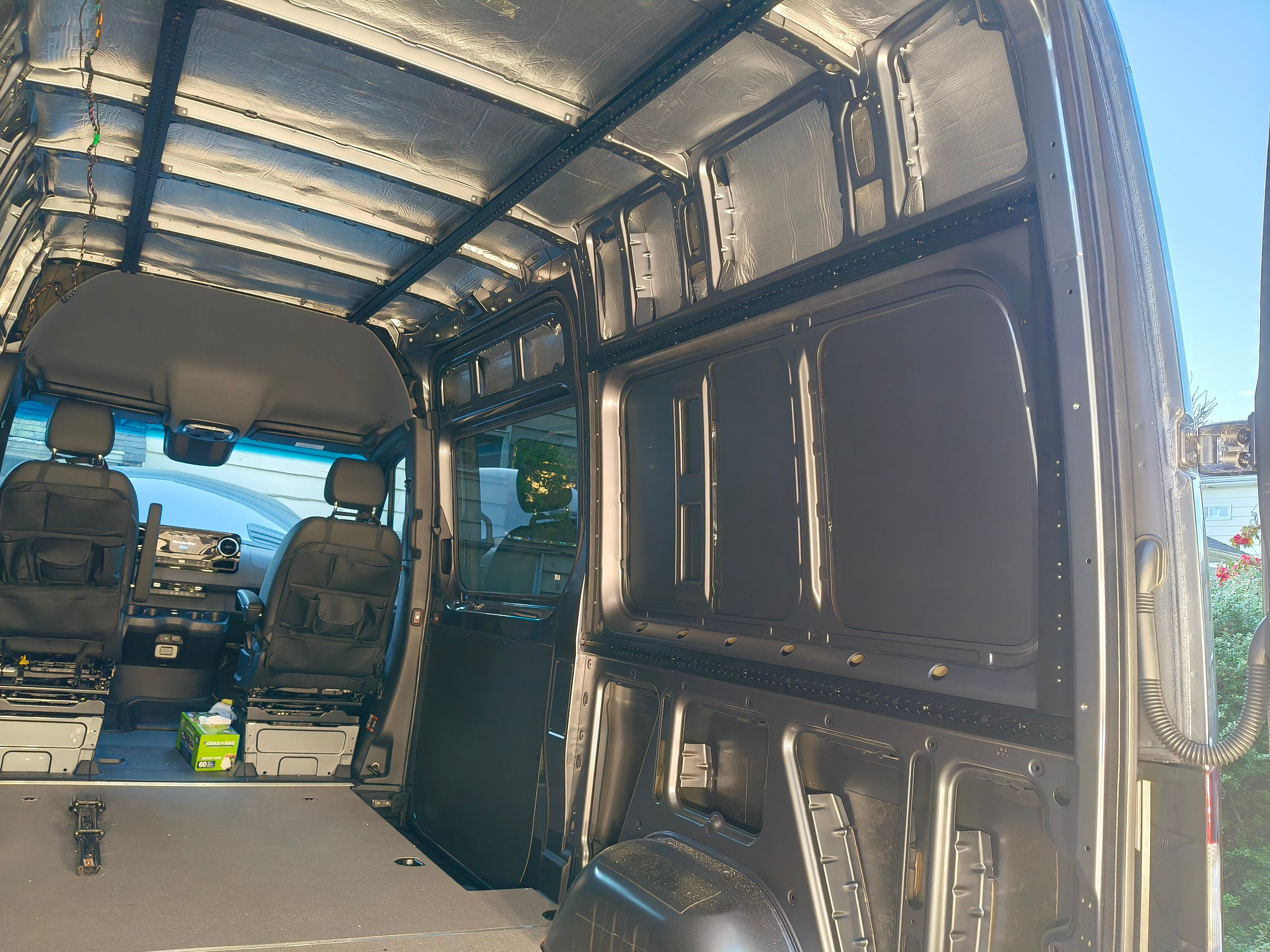 Tec Vanlife 2019+ Sprinter Wall Plate L-Track Kit - Structural Mounting
