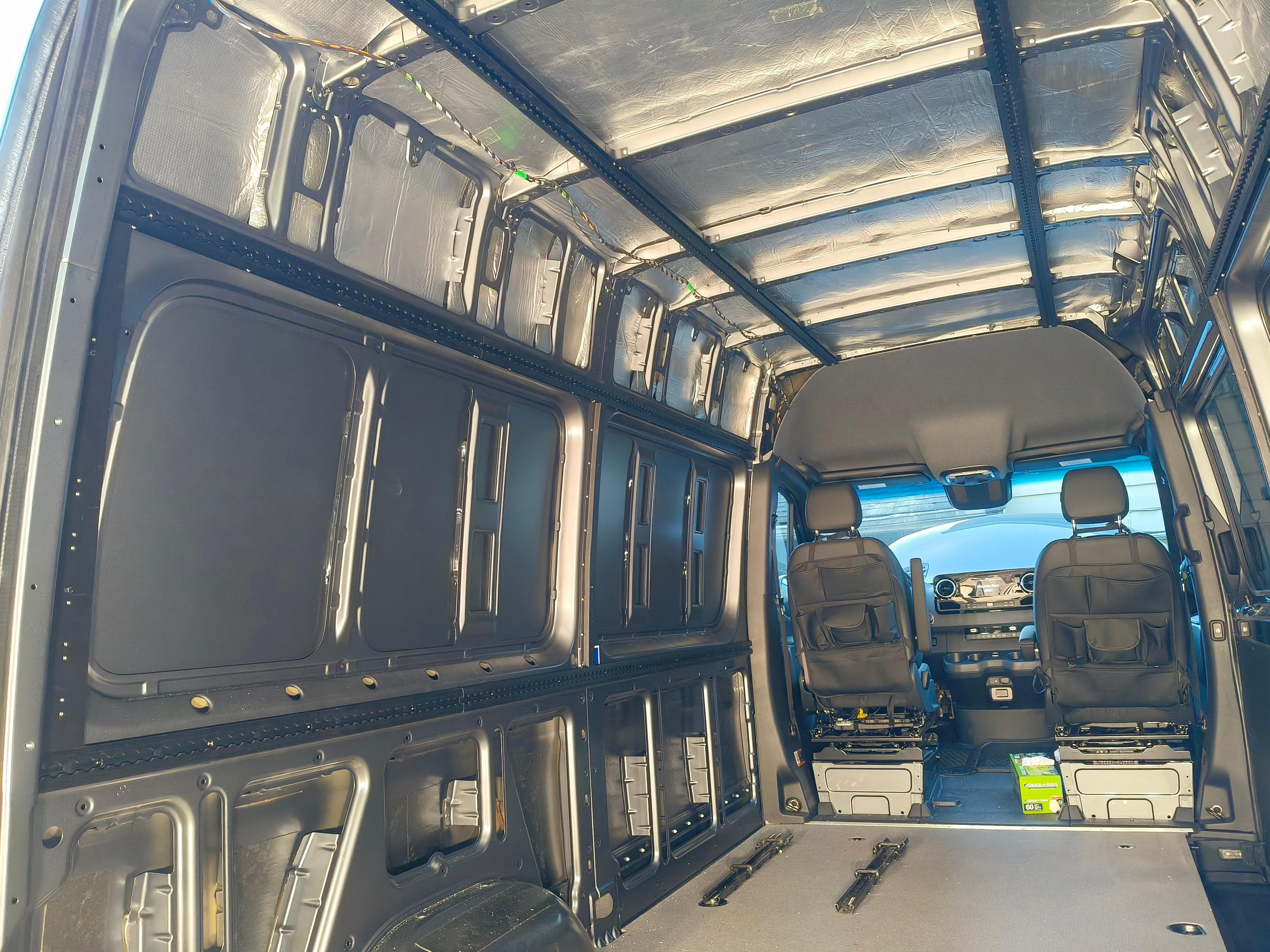 Tec Vanlife 2019+ Sprinter Wall Plate L-Track Kit - Structural Mounting
