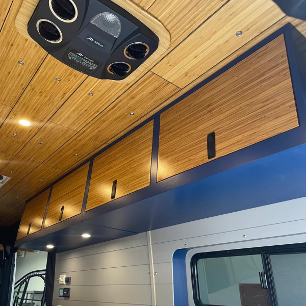 SERG SUPPLY LOW-PROFILE SQUARED OVERHEAD VAN CABINET