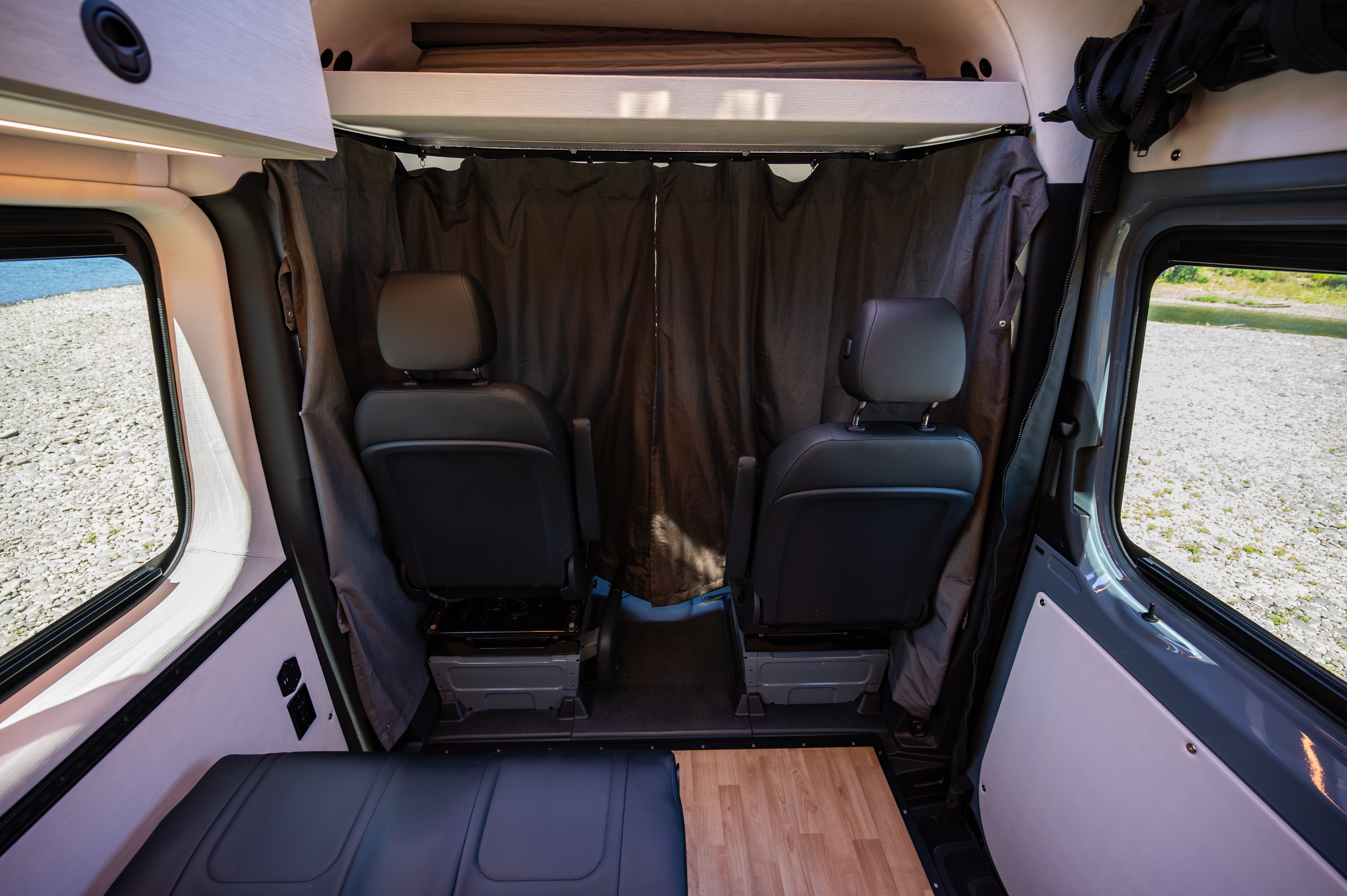Alpine Van Works Insulated Cab Curtain - Four-Season Privacy