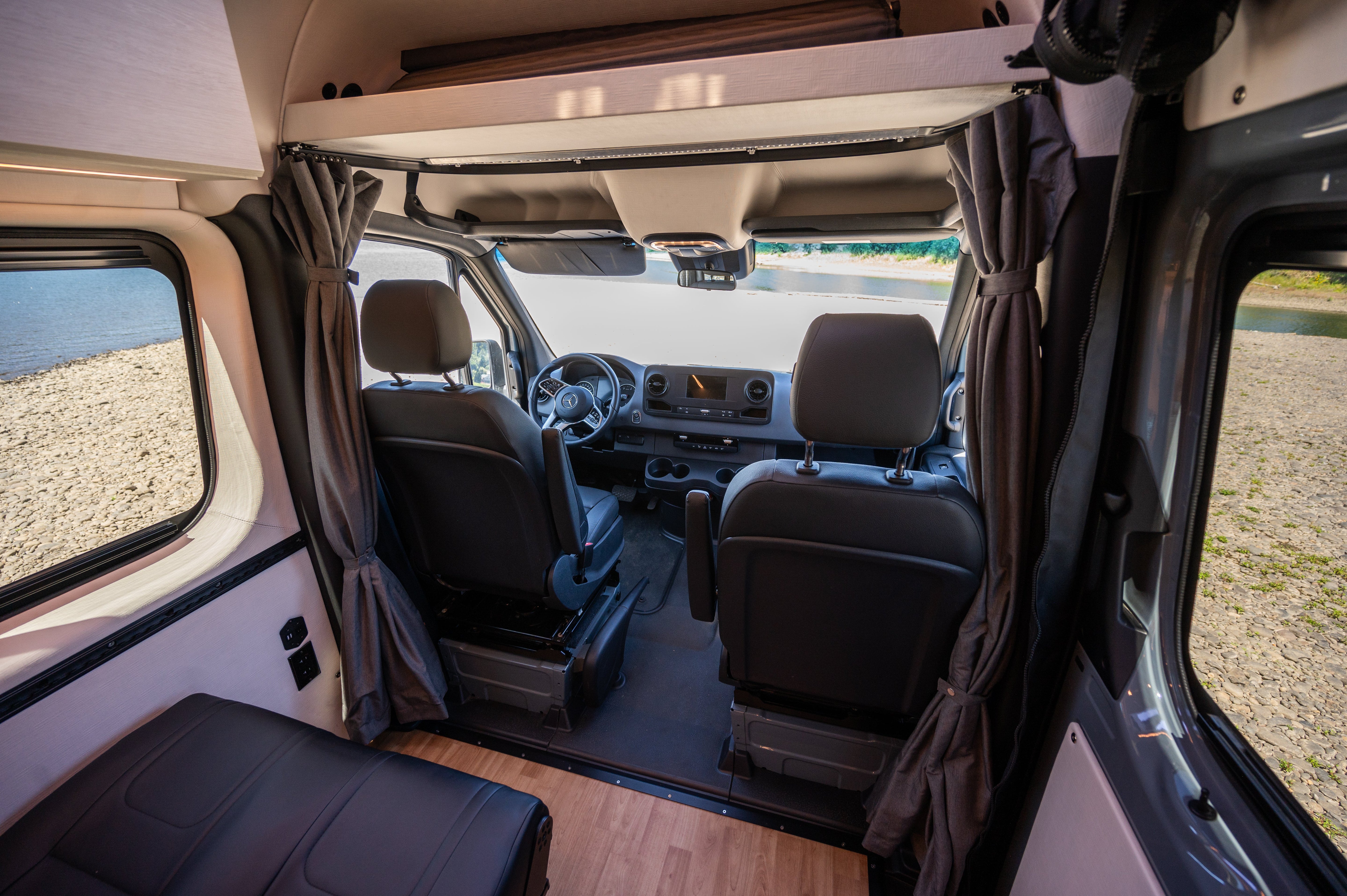 Alpine Van Works Insulated Cab Curtain - Four-Season Privacy
