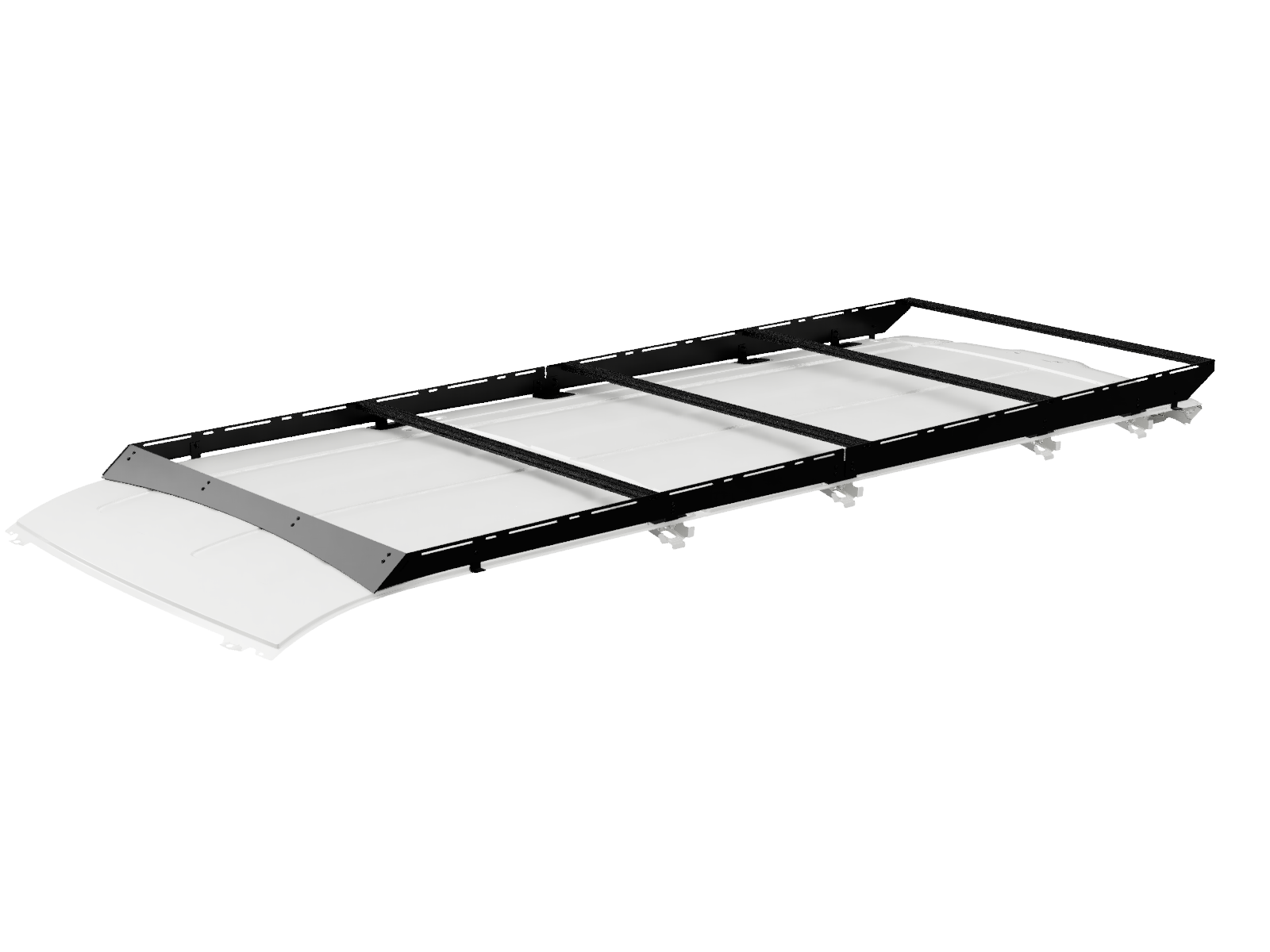 WHITE TOP ADVENTURES TRANSIT 148" LOW ROOF STRATA ROOF RACK