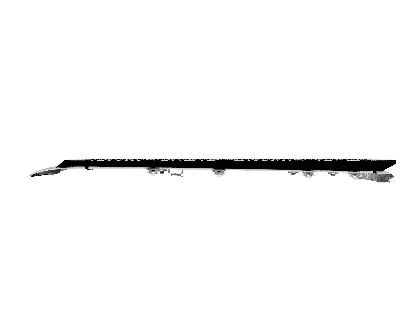 WHITE TOP ADVENTURES TRANSIT 148" LOW ROOF STRATA ROOF RACK