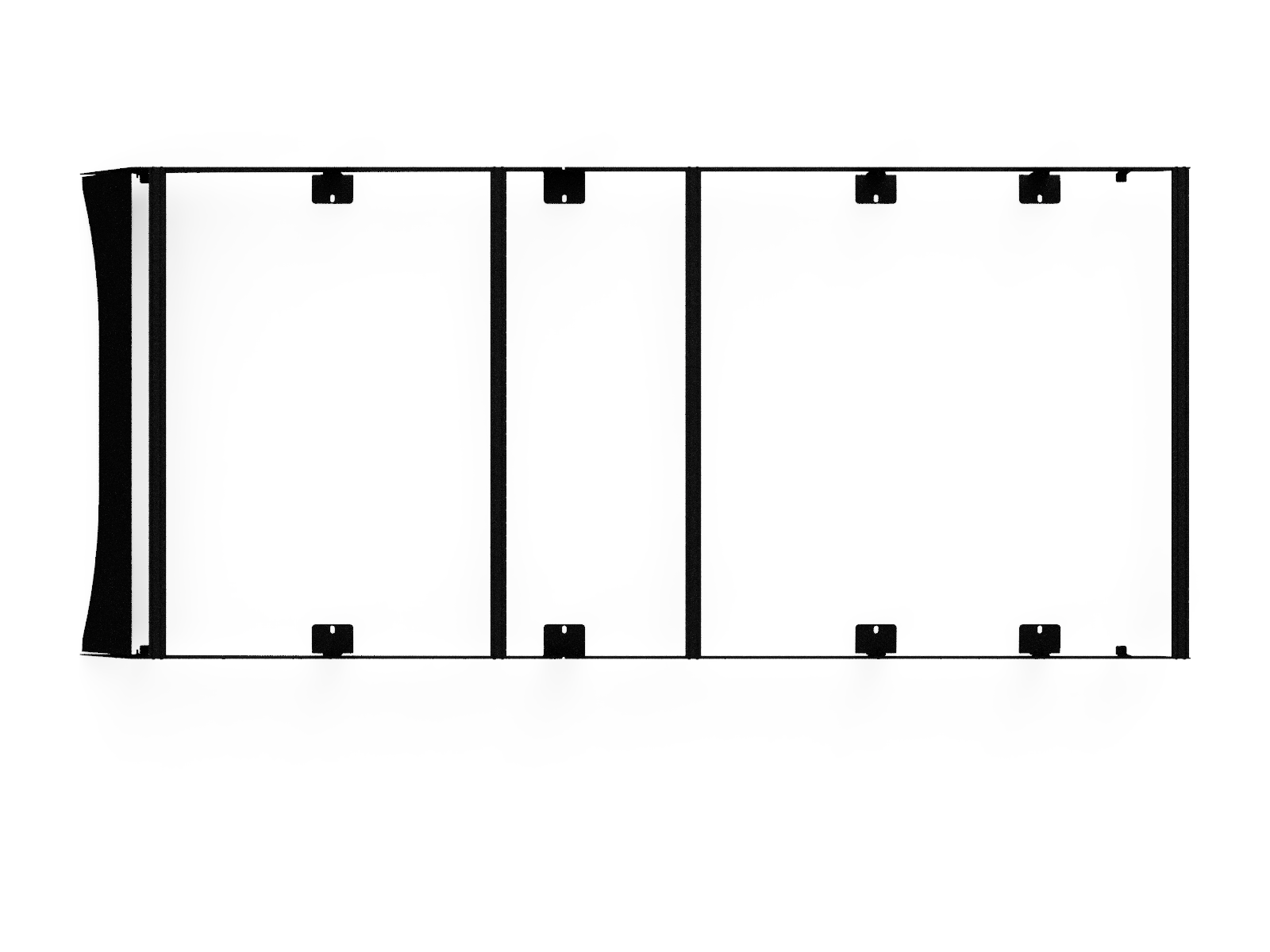 AVC RIG TRANSIT 148" MEDIUM ROOF ROOF RACK - PREMIUM LOW-PROFILE MODULAR CARGO PLATFORM