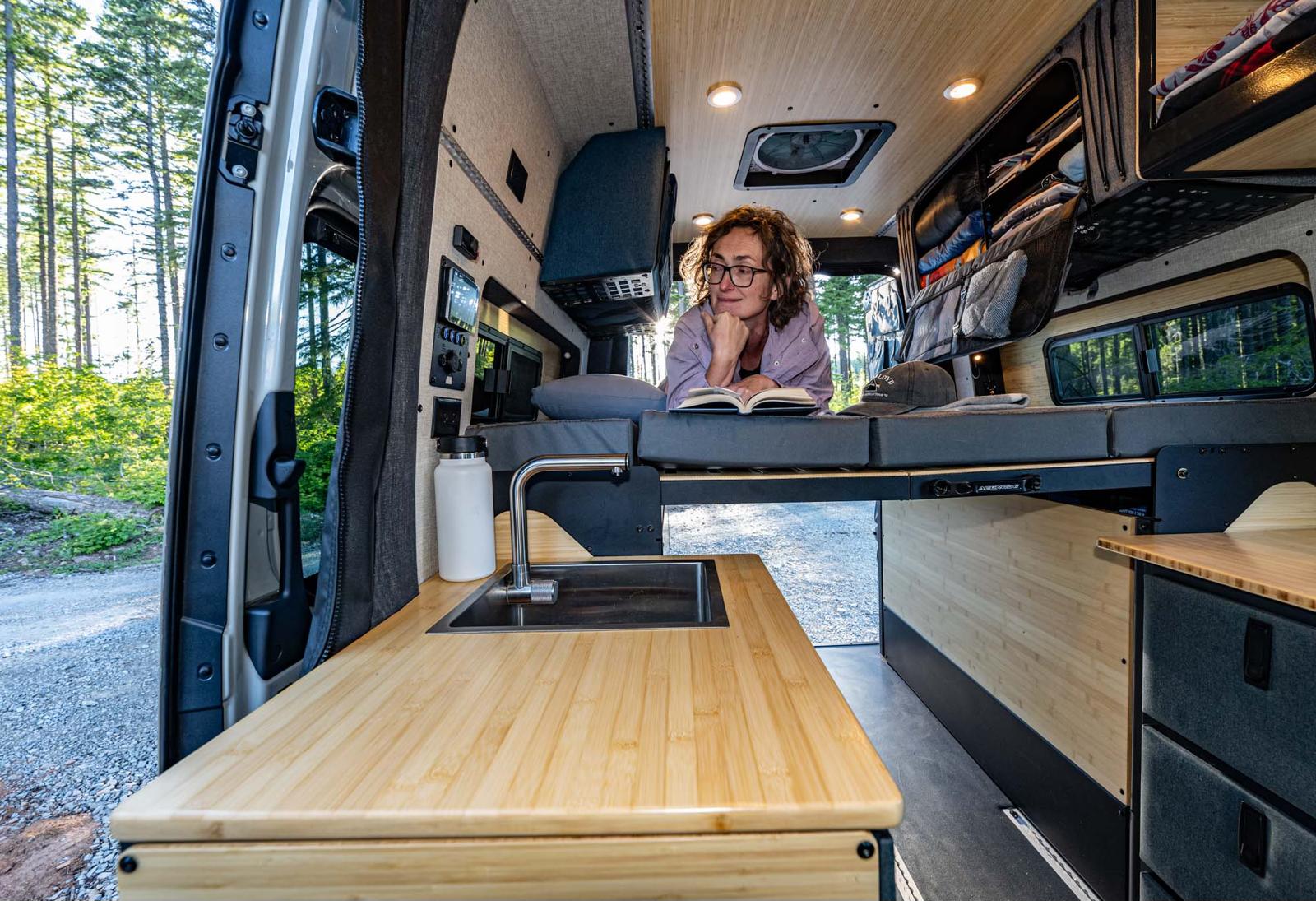 ROVER VANS GOAT GARAGE SYSTEM - ULTIMATE 3-in-1 BED/DESK/STORAGE