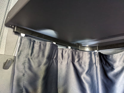 SPRINTER HEADLINER SHELF INCLUDES CURTAIN ROD AND LINER 2019+