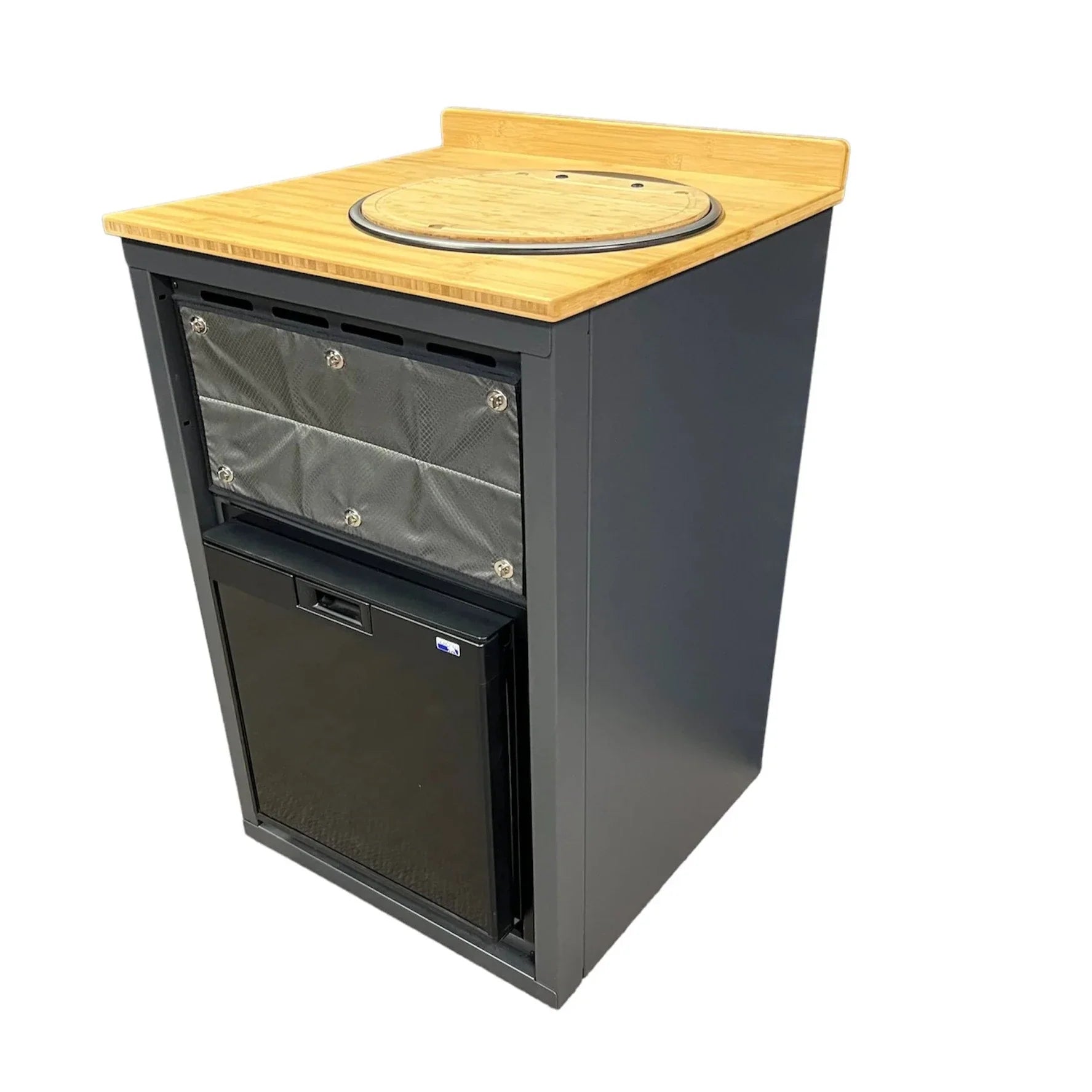 RB Components 24-Inch Norcold Fridge Cabinet - Compact Base