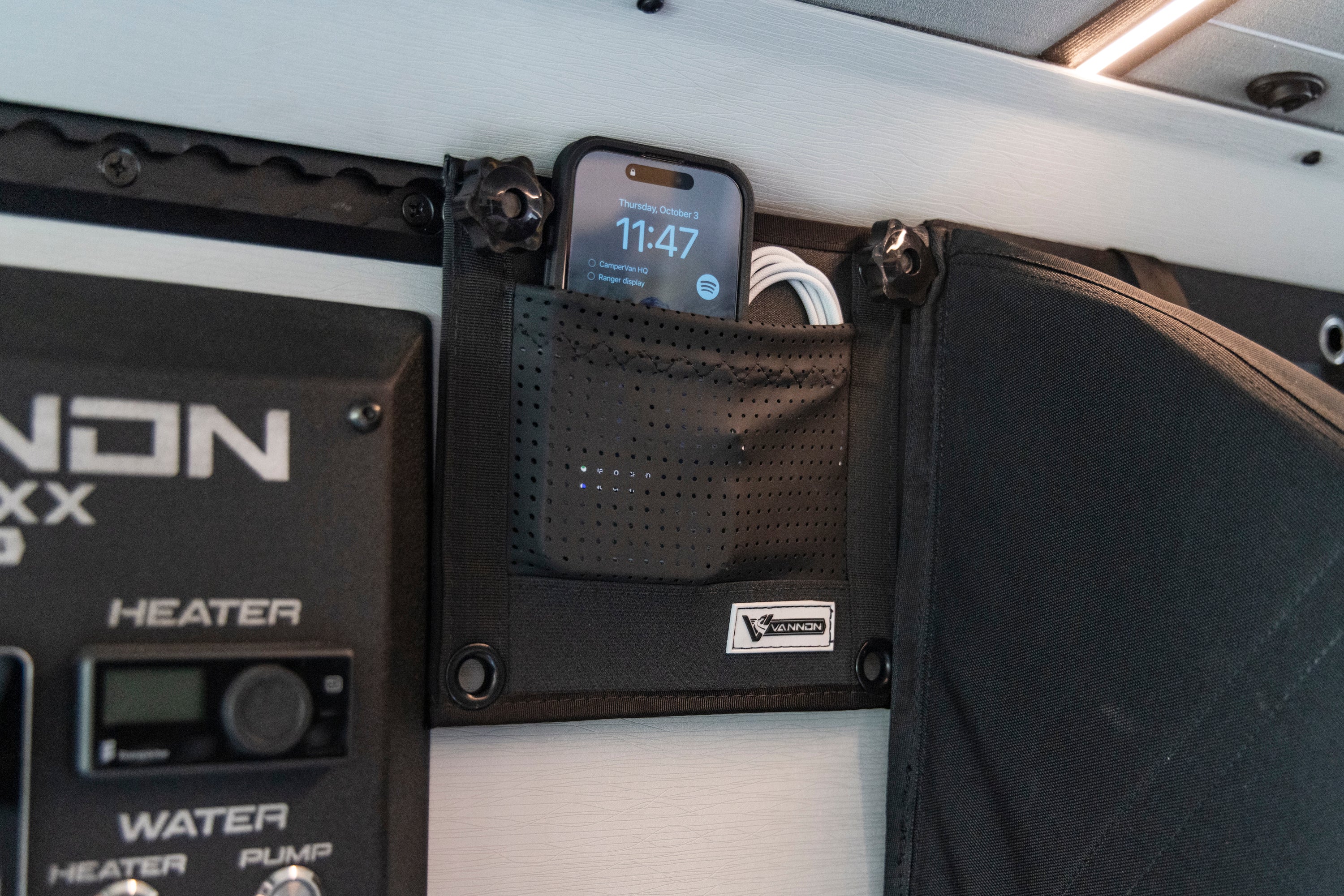 Vannon Expandable Stretch Wall Pouch System